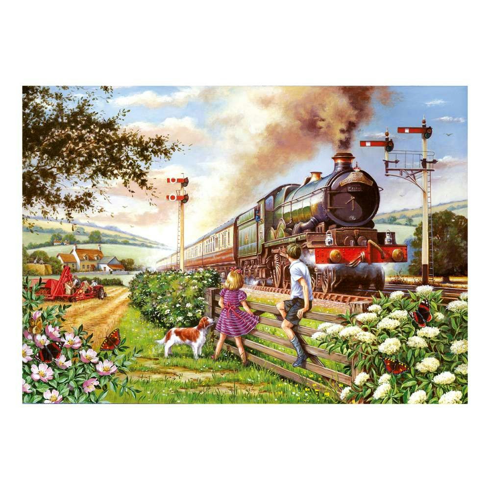 The House Of Puzzles Railway Children 1000 Piece Jigsaw Puzzle