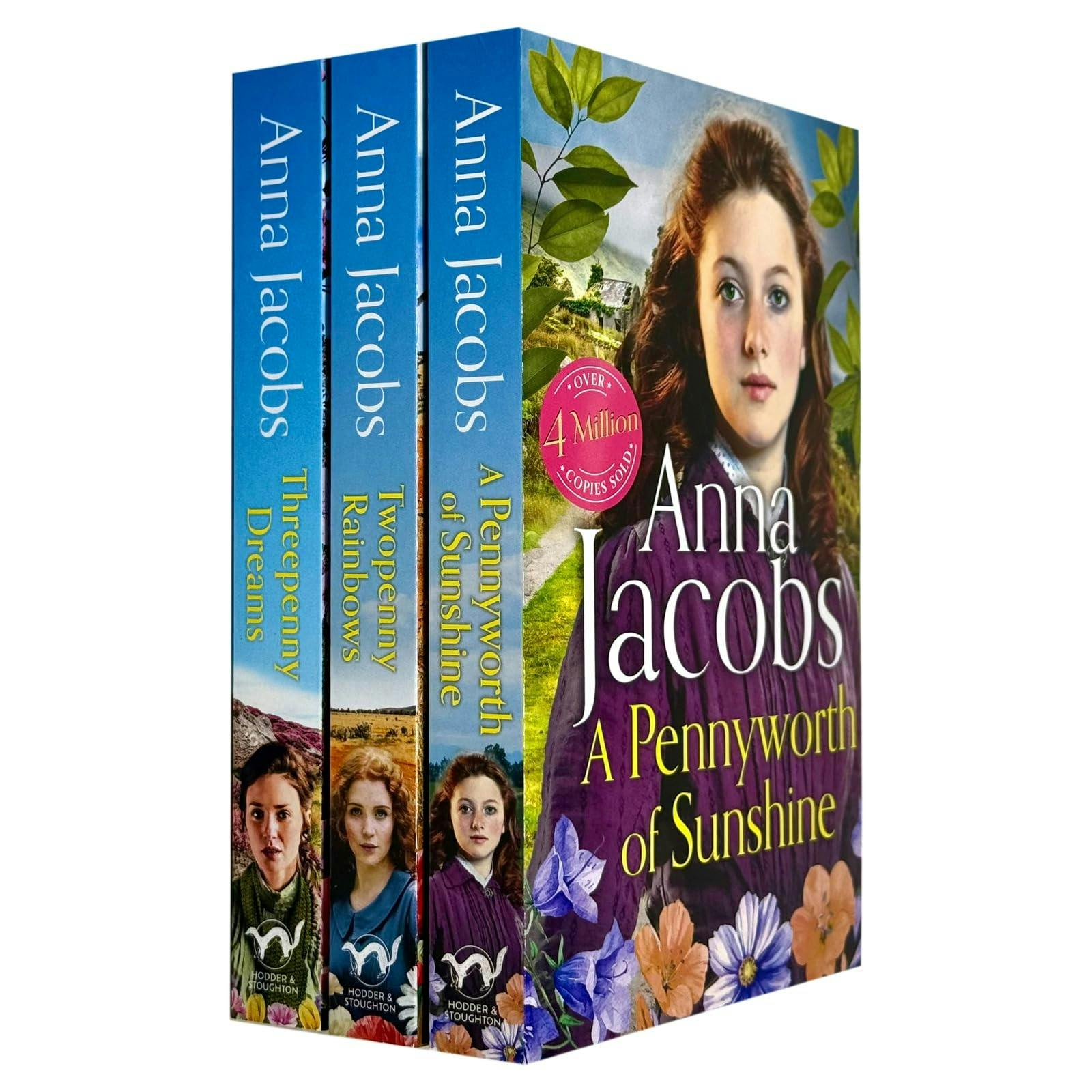 Various Publishers Michaels Family Series – 3 Book Collection Set By Anna Jacobs | Historical Family Saga Fiction (New Cover Edition)