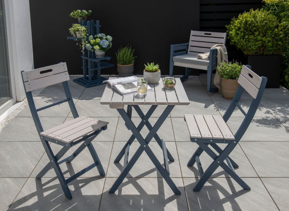 Norfolk Leisure Florenity Grigio Square Table 60X60cm