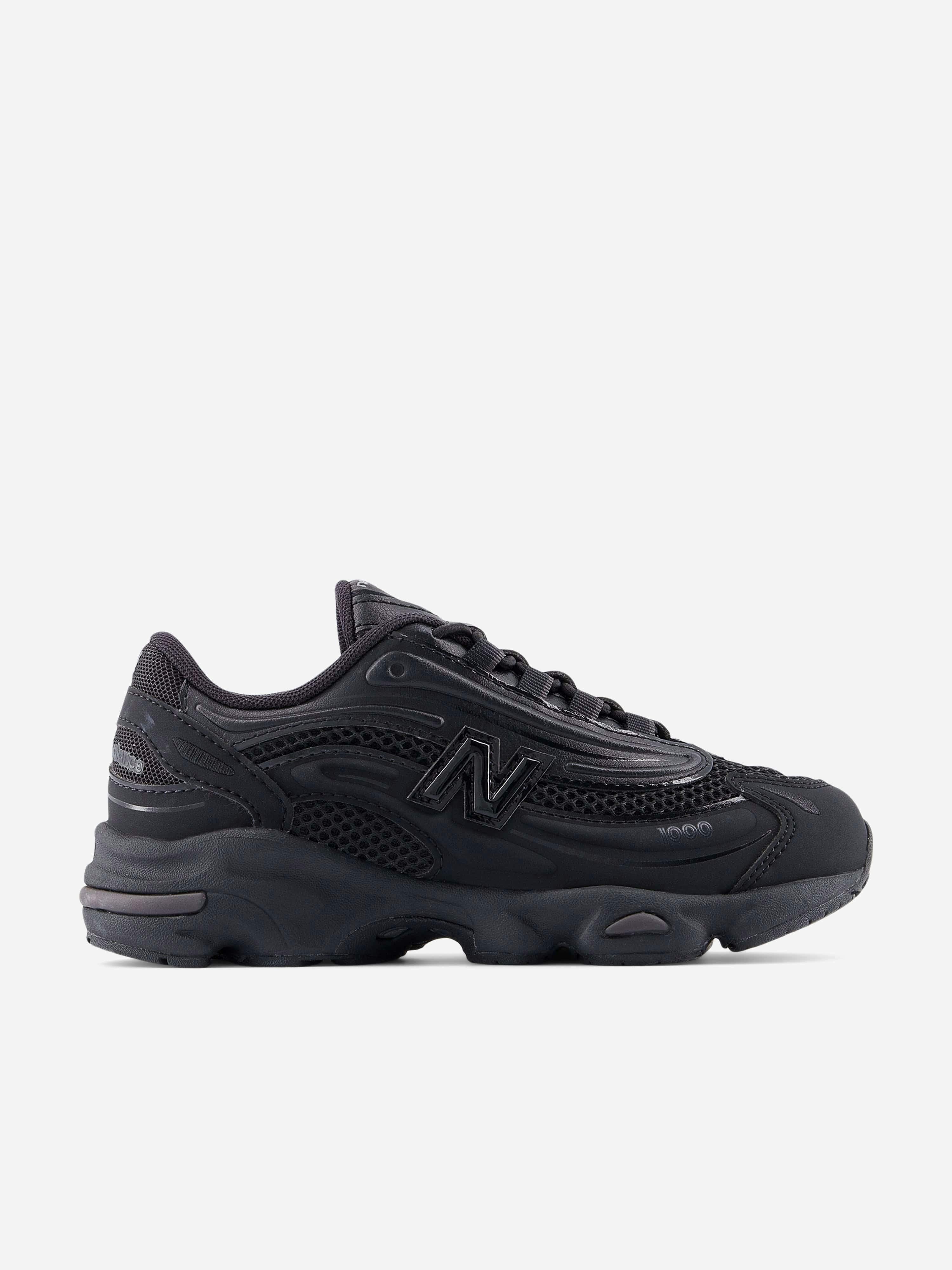 New Balance Unisex Kids Black Kids 1000 Trainers In - Eu 33.5 Uk 1.5 Us 2