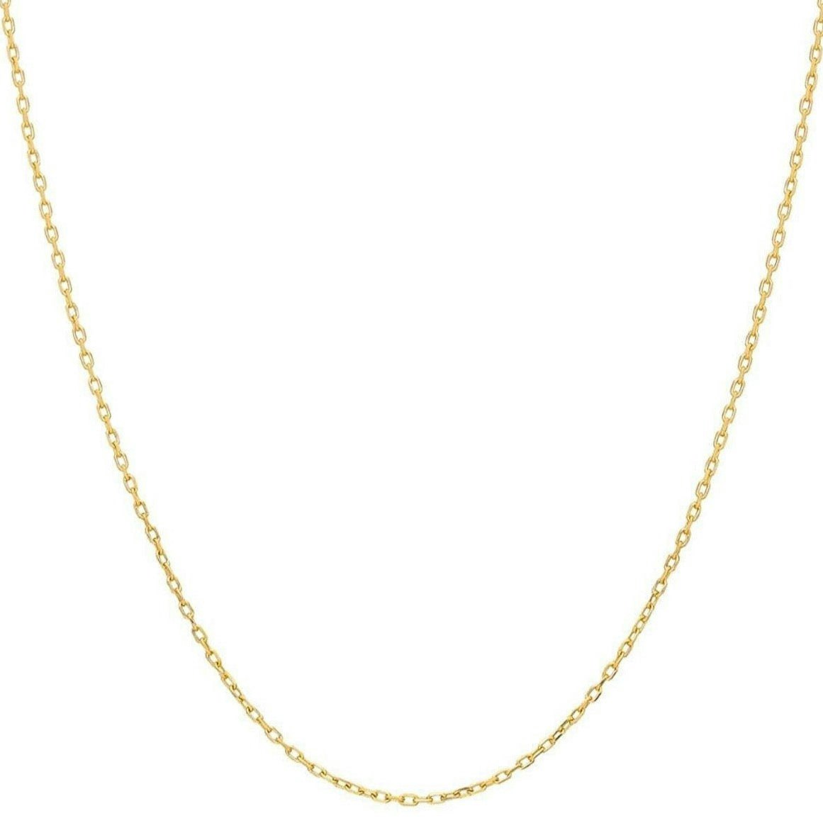 Spero London Silver/Gold Curb Chain Necklace Sterling