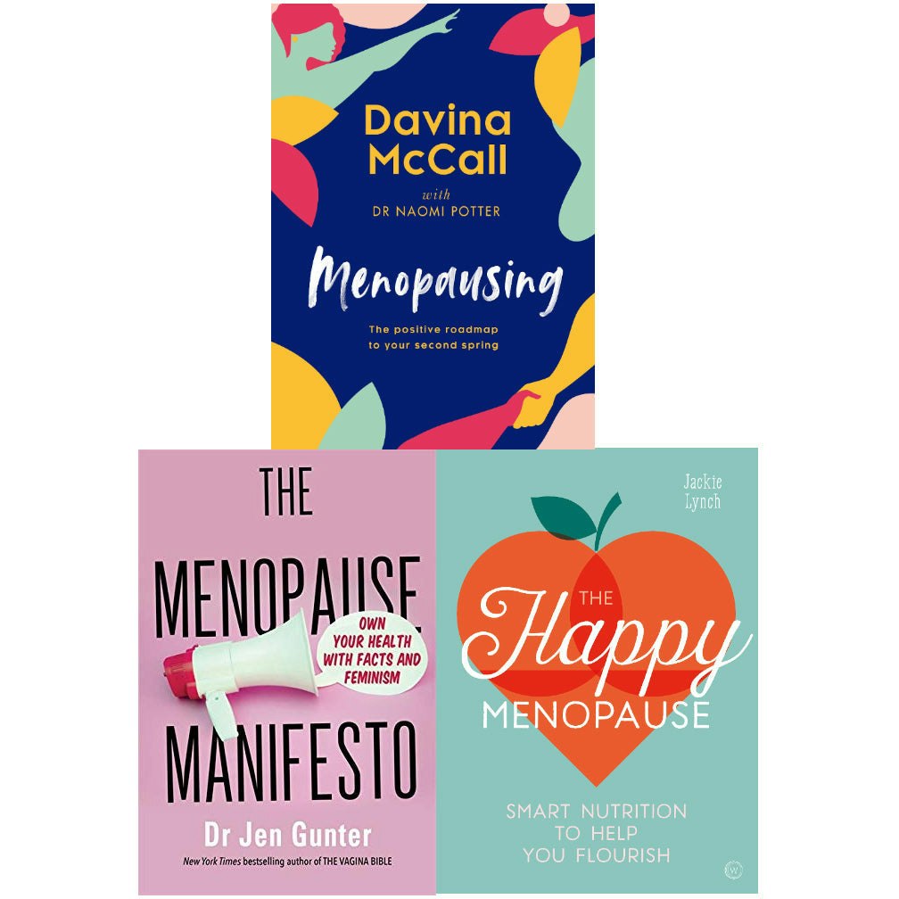 Hq/Piatkus/Watkins Women's Menopausing, The Happy Menopause, The Menopause Manifesto 3 Books Collection Set