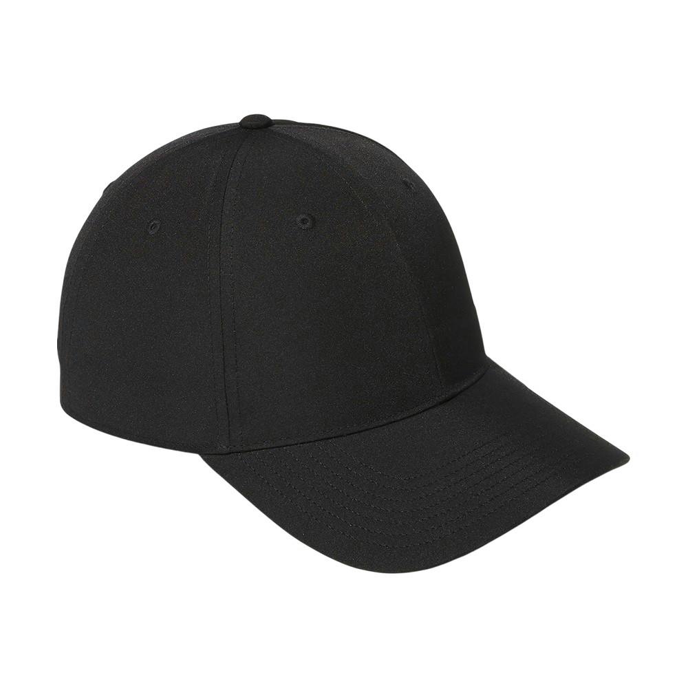 Adidas Black 6 Panel Baseball Cap - One Size - 100% Recycled Polyester