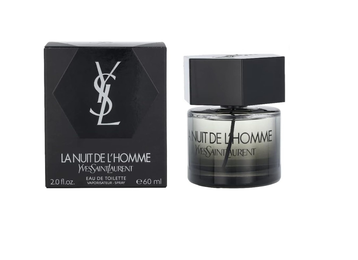 Yves Saint Laurent Men's Dark/Lavender La Nuit De L'homme Eau De Toilette 60Ml - 60Ml - Eau De Toilette - 1