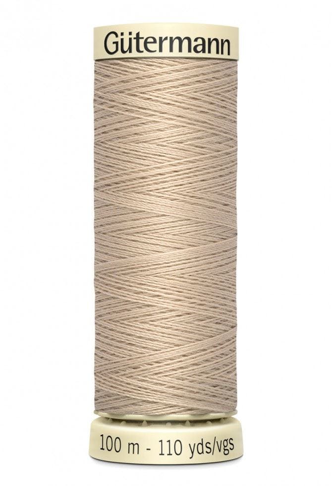 Gutermann Sew All Polyester Sewing Thread 100M Polyester Thread Suitable For Dressmaking - 198 - 100 Metres