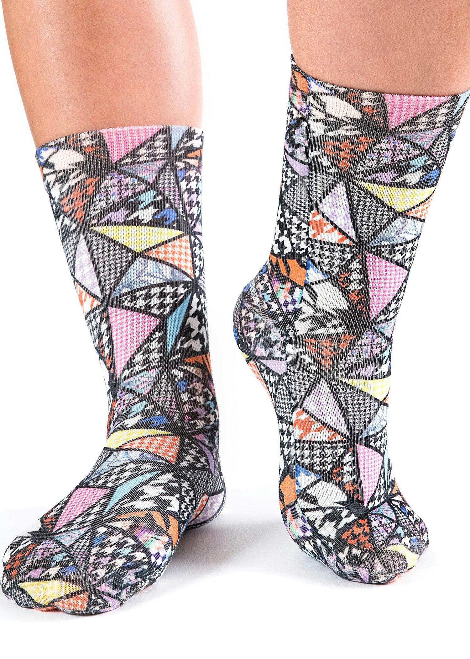 Jemsox Women's Hypnosis Novelty Gift Socks