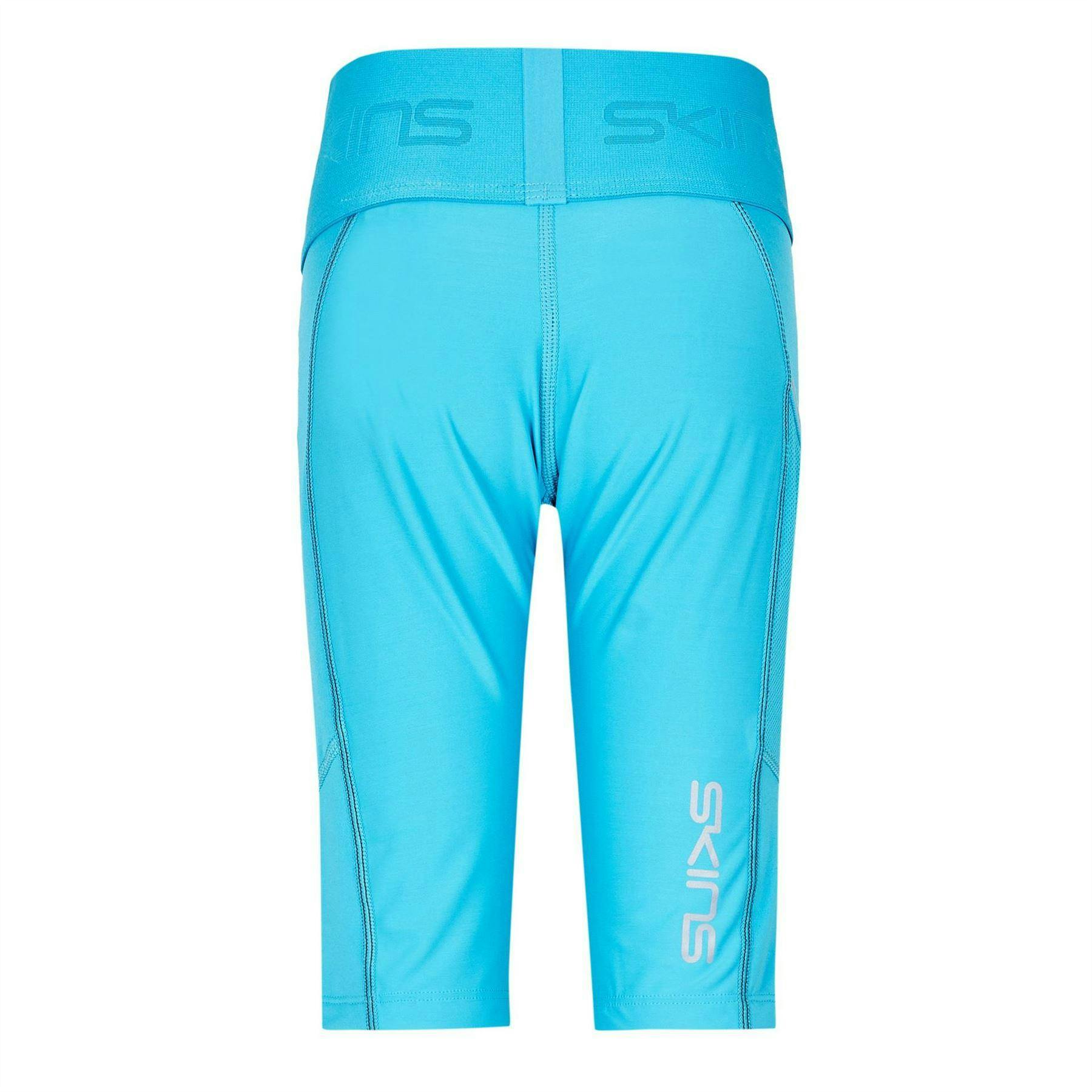 Skins Women's Blue Series-1 Compression Shorts - 12 Uk
