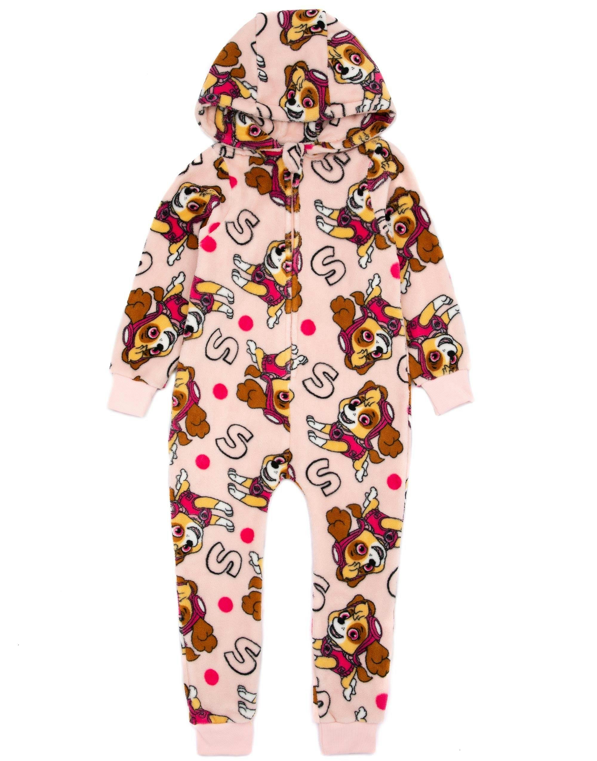 Vanilla Underground Girls Pink Paw Patrol Onesie - 4-5 Years