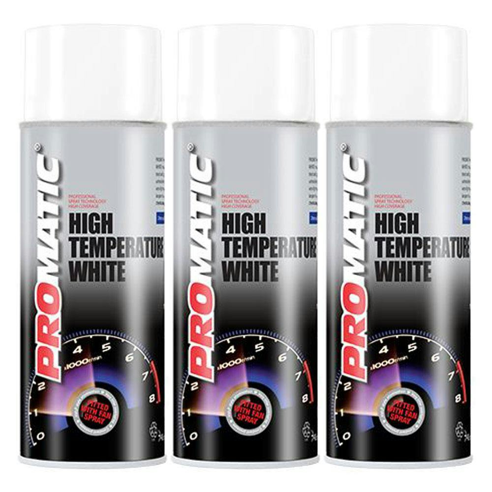 Promatic White High Temperature Aerosol Htw400 - 400Ml - Image 7