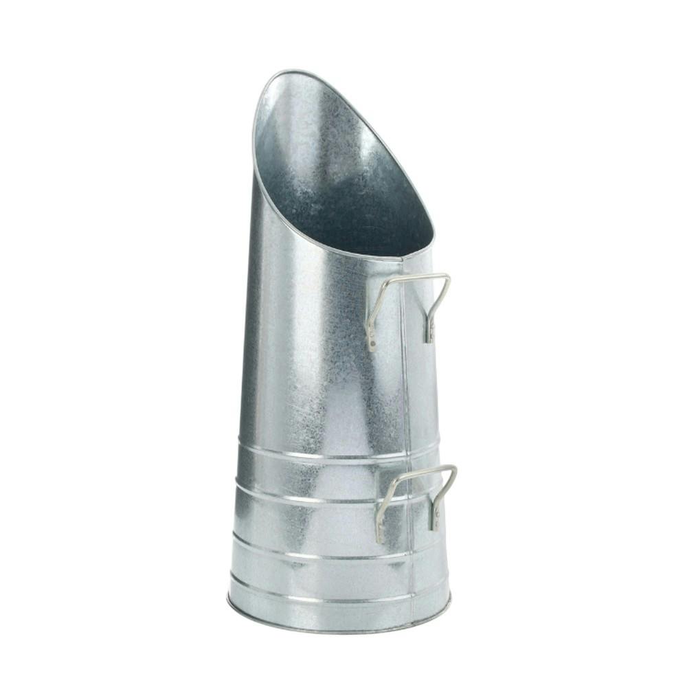 Leecroft Coal Hod Galvanised 21'' - One Colour - One Colour - One Size