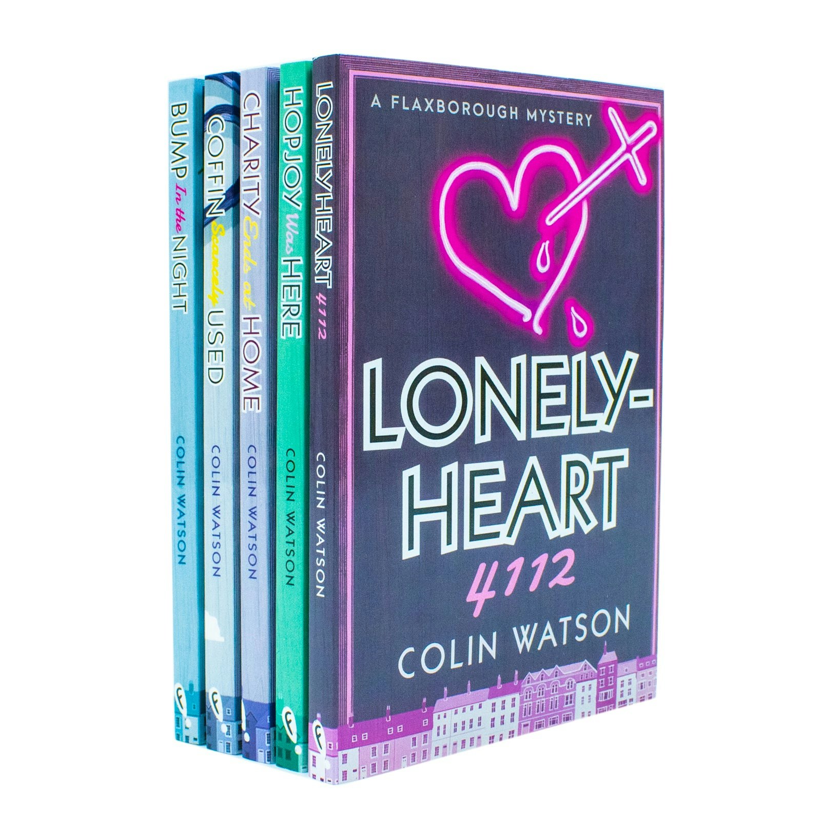 Farrago Flaxborough Mysteries 5 Books Set By Colin Watson (Lonelyheart 4122, Hopjoy Was Here & More