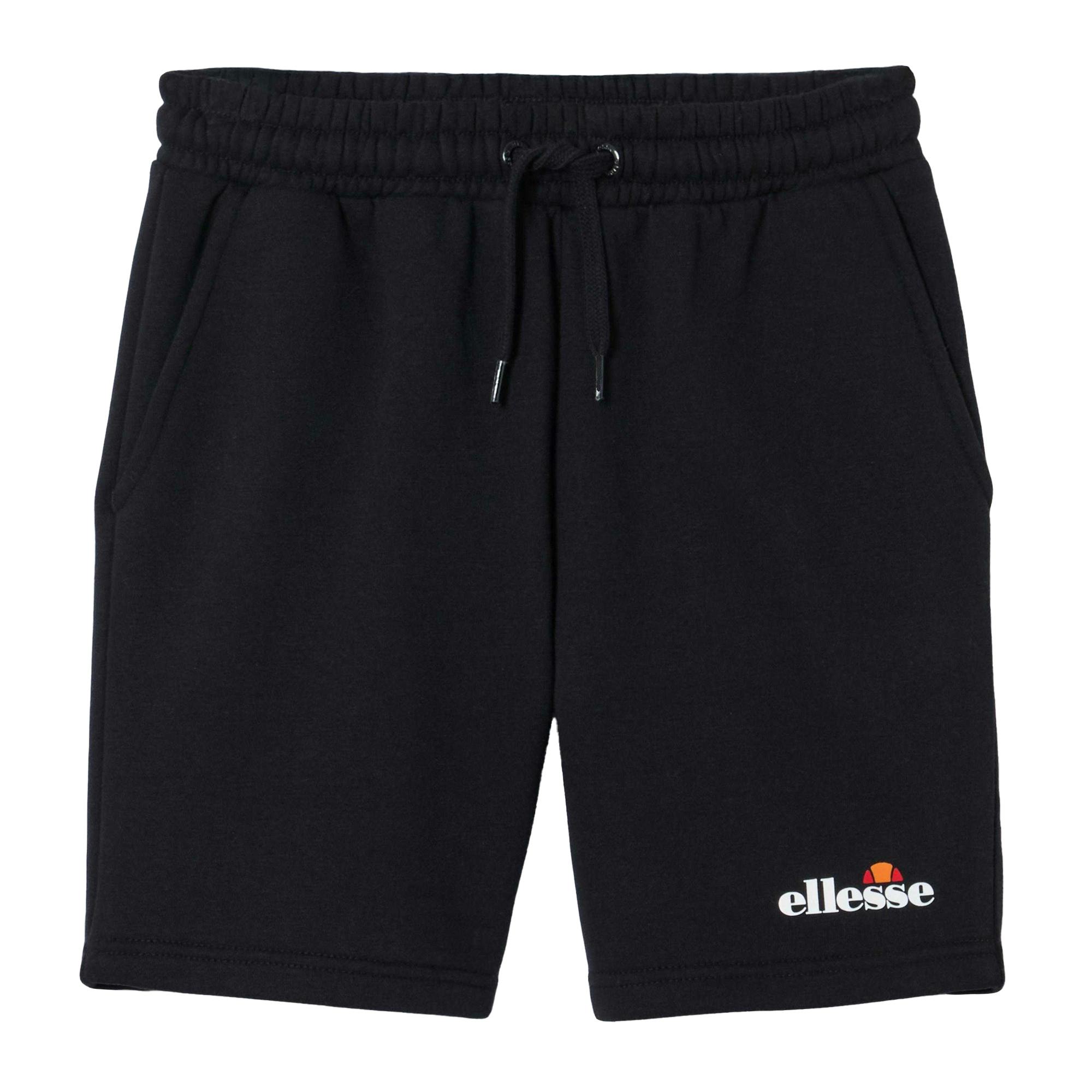 Ellesse Boys Black Mietta 2 Shorts - 8-9 Years - 70% Cotton/30% Polyester
