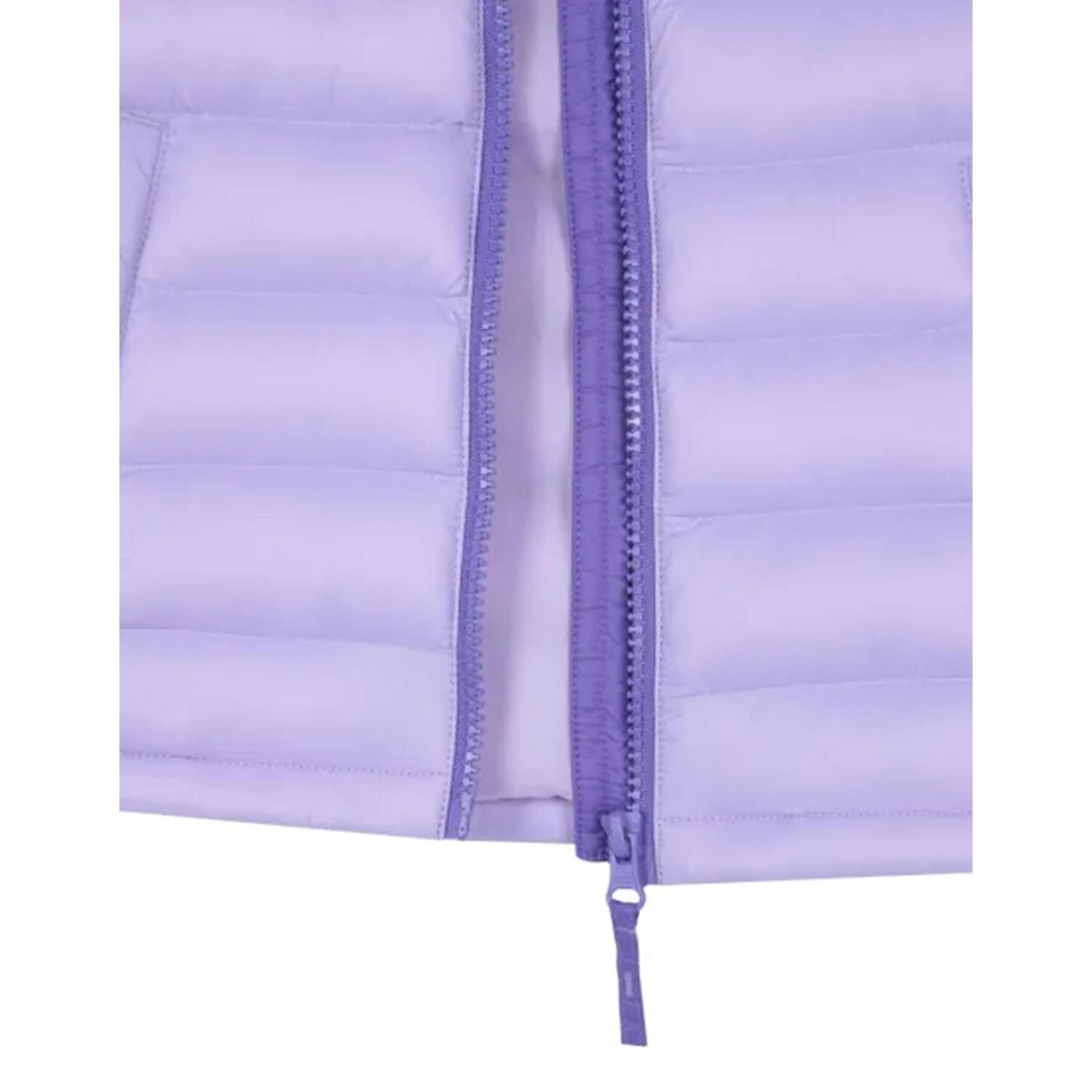 Mountain Warehouse Purple Kids Colour Block Padded Gilet - 3-4 Years
