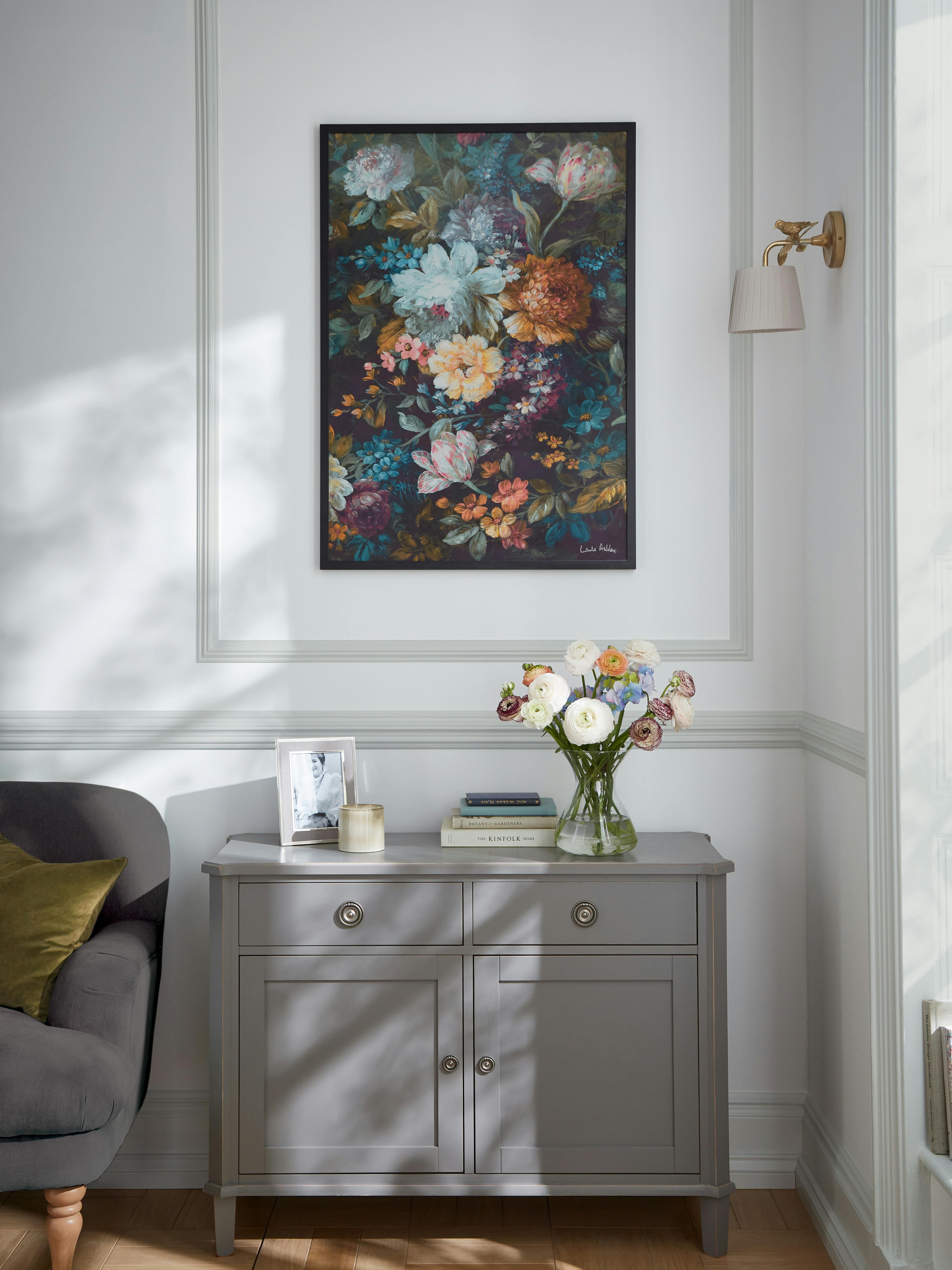 Rackhams Black Mathilde Print In A Frame - 50X70