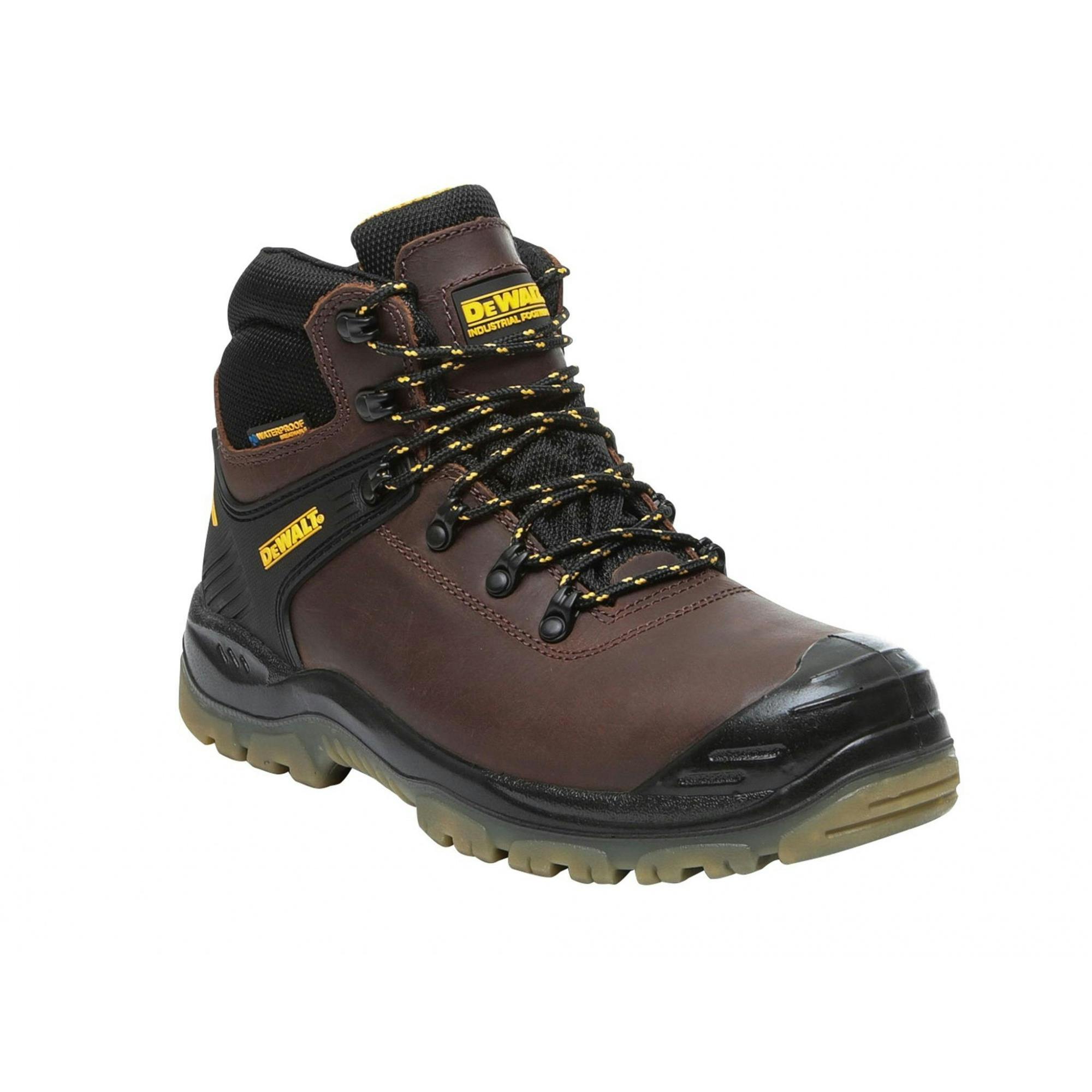 Dewalt Brown Power Tools Newark S3 Waterproof Safety Hiker Boots - Uk 11 Eur 46