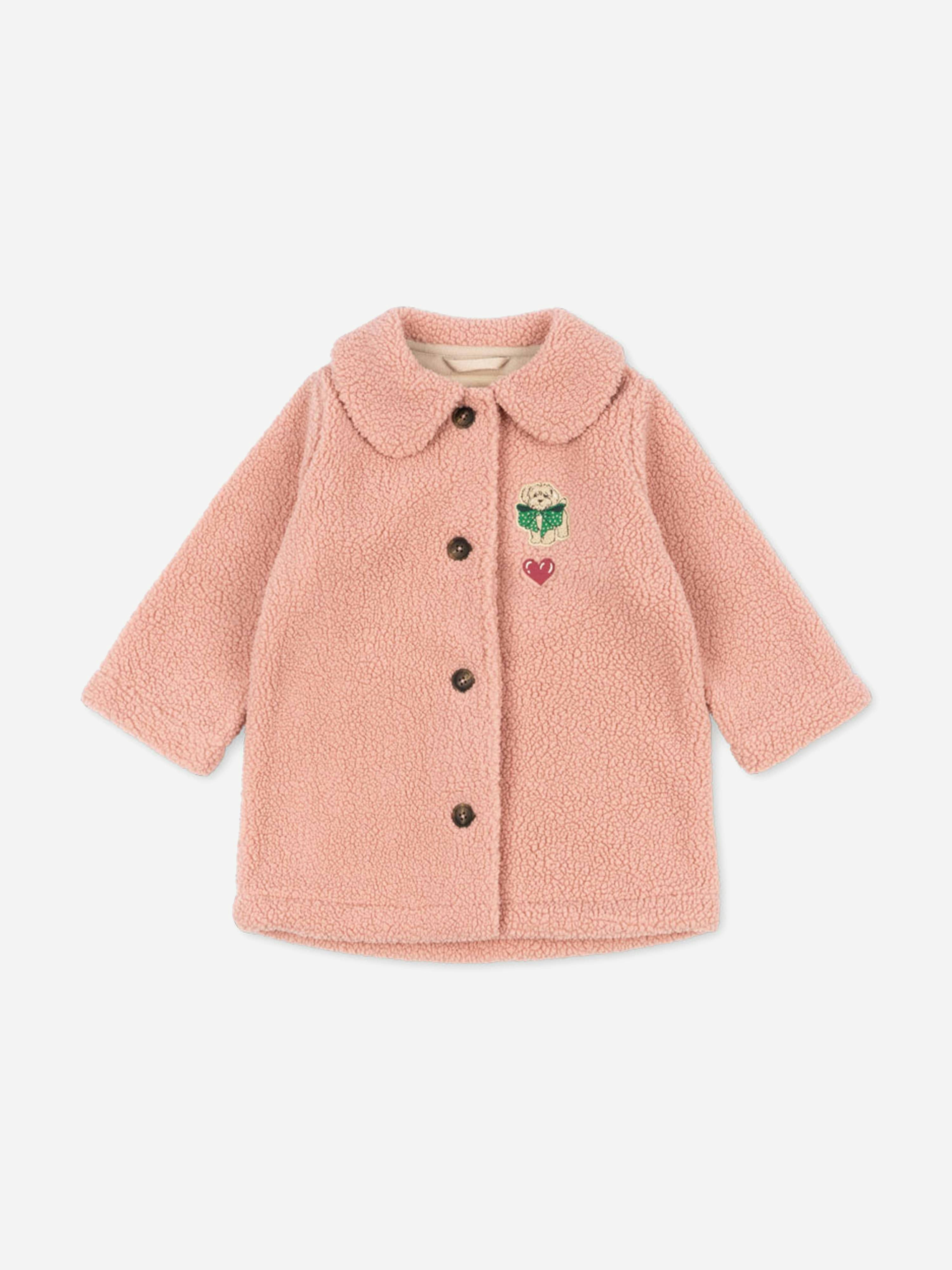 Konges Slojd Girls Pink Konges Sløjd Jody Coat In - Multicoloured - 6 Yrs