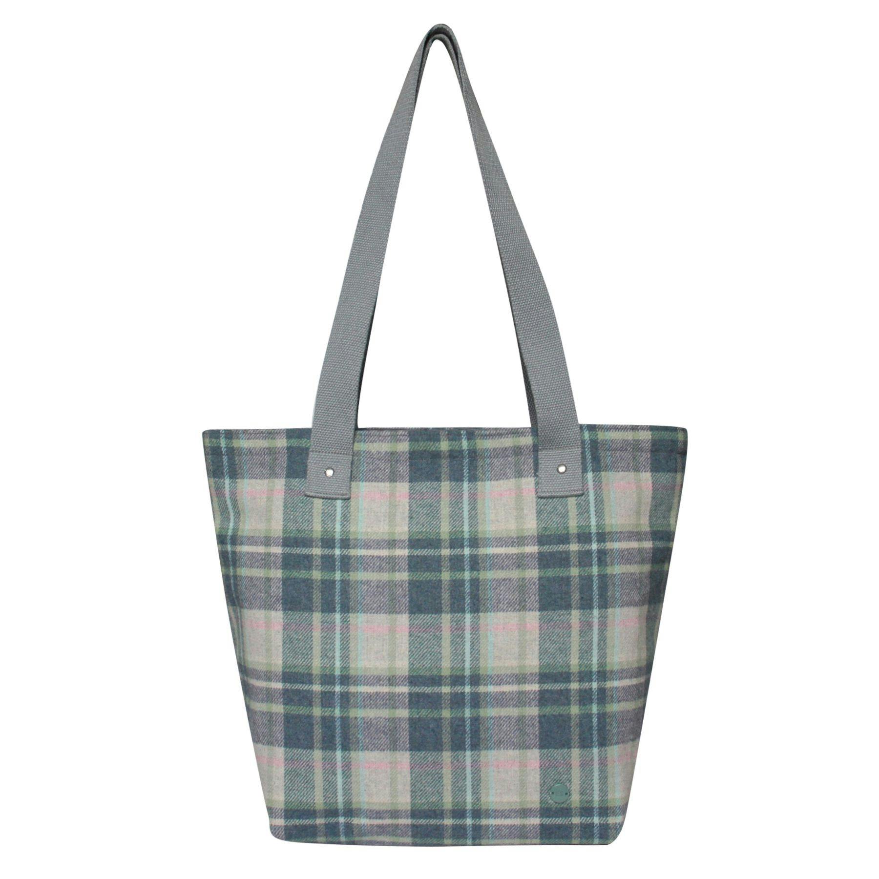 Earth Squared Tweed Tote Shopper Bag - Drem