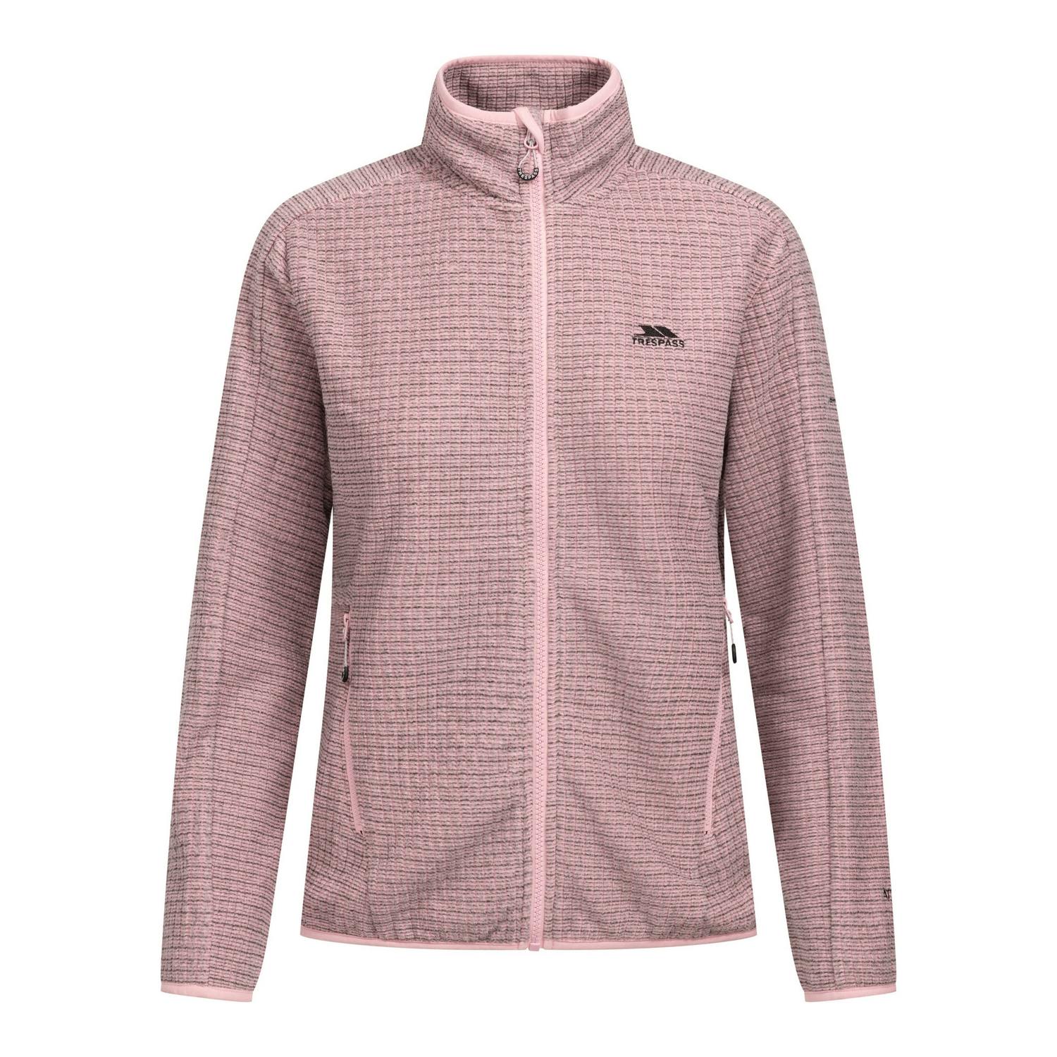 Trespass Women's Celia Fleece Jacket - Carnation - 3XL - Carnation - 100% Polyester