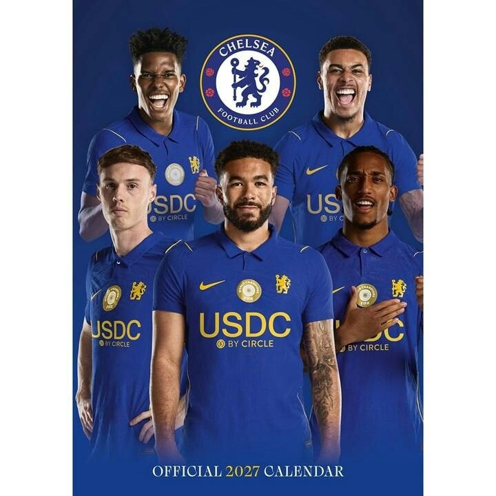 Chelsea FC A3 Calendar 2027, Wall Calendars, Month To View, Sports, Gift - Image 3