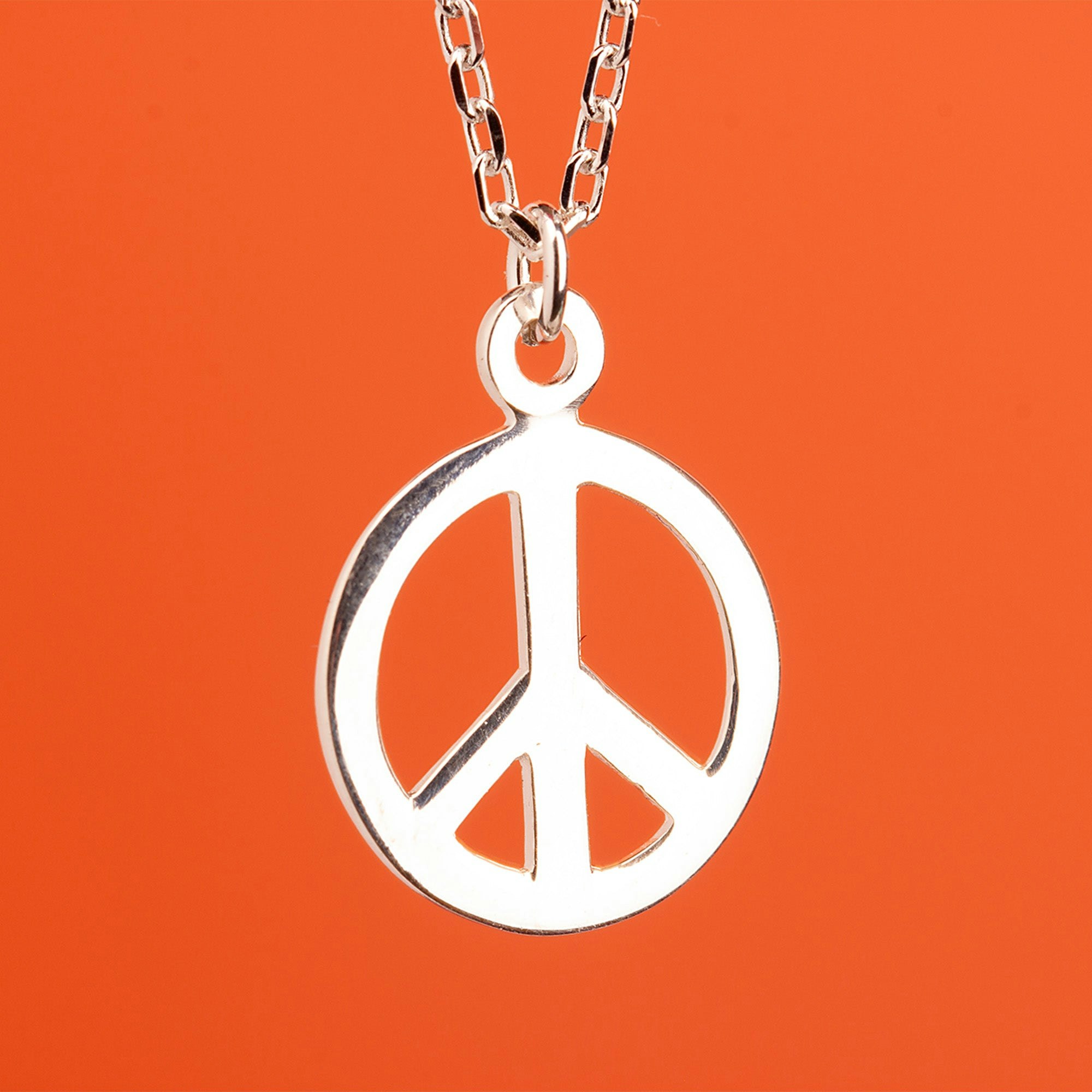 Mylee London Silver Peace Necklace - Sterling - Yes