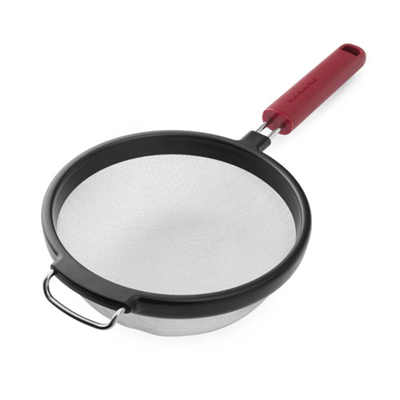 Rackhams Red Mesh Sieve, Empire 17Cm - Stainless Steel - Sieve