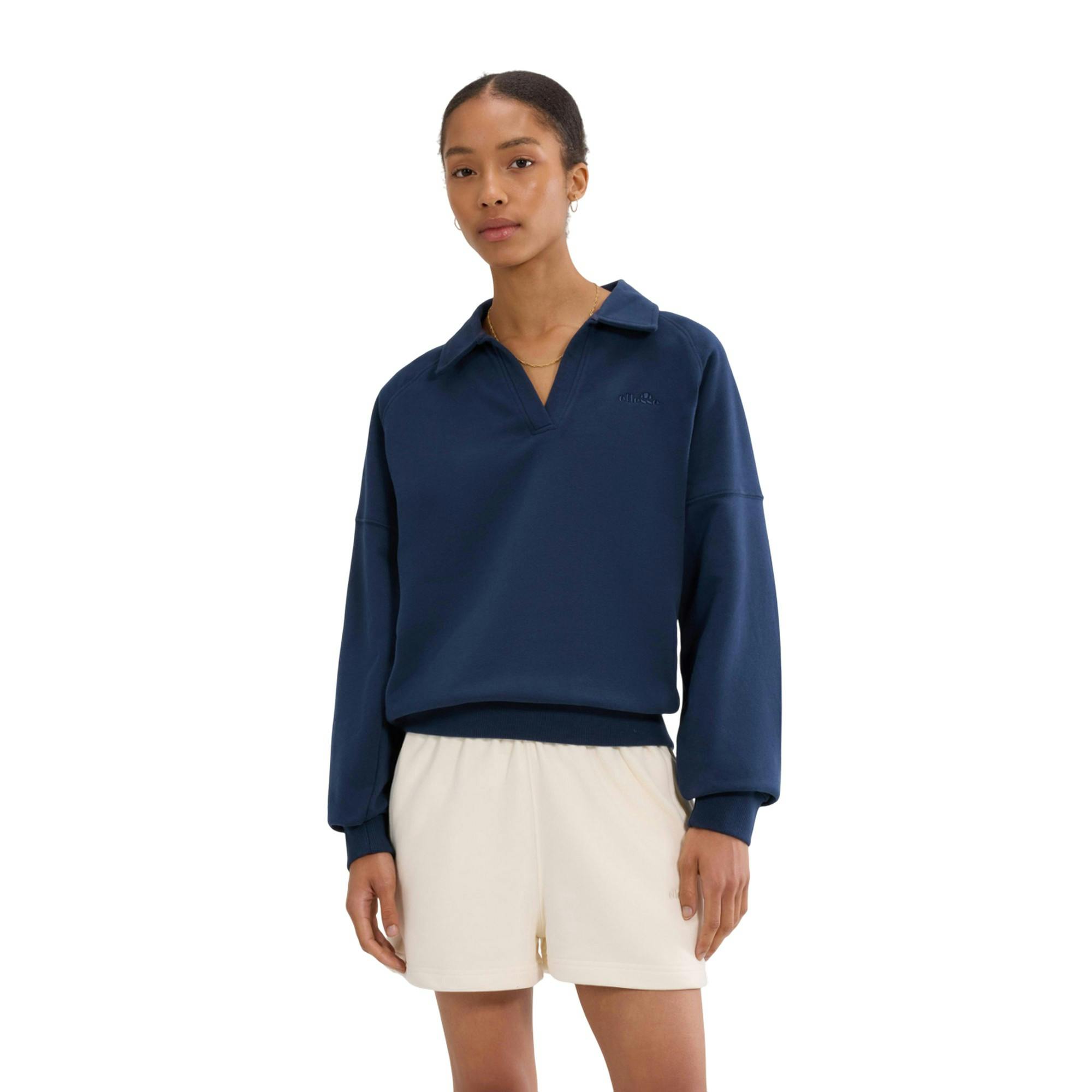 Ellesse Women's / Morcone Sweatshirt - Navy - 12 Uk - Navy - 85% Cotton/15% Polyester