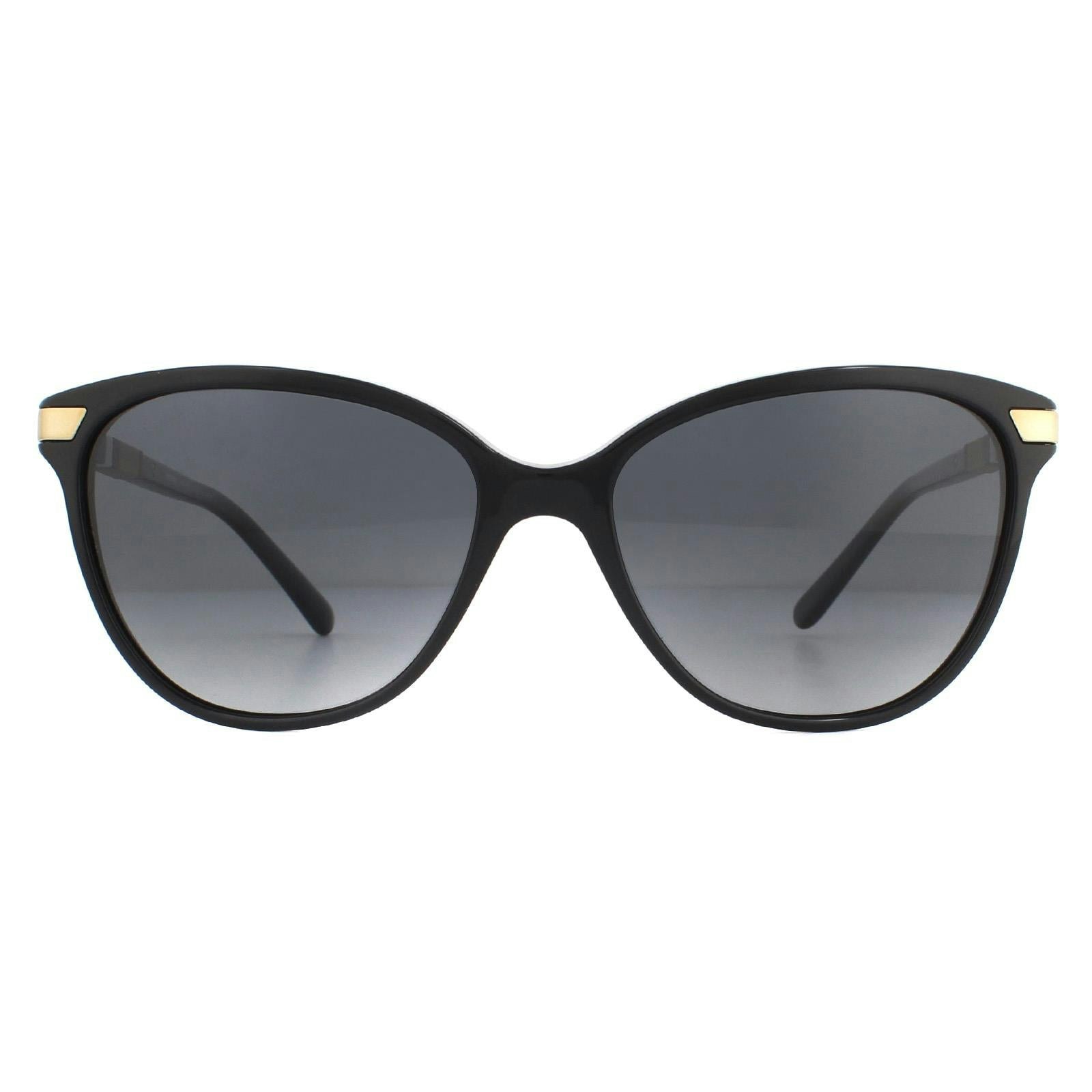 Burberry Women's Black Cat Eye Grey Gradient Polarized Be4216 Sunglasses - Image 9