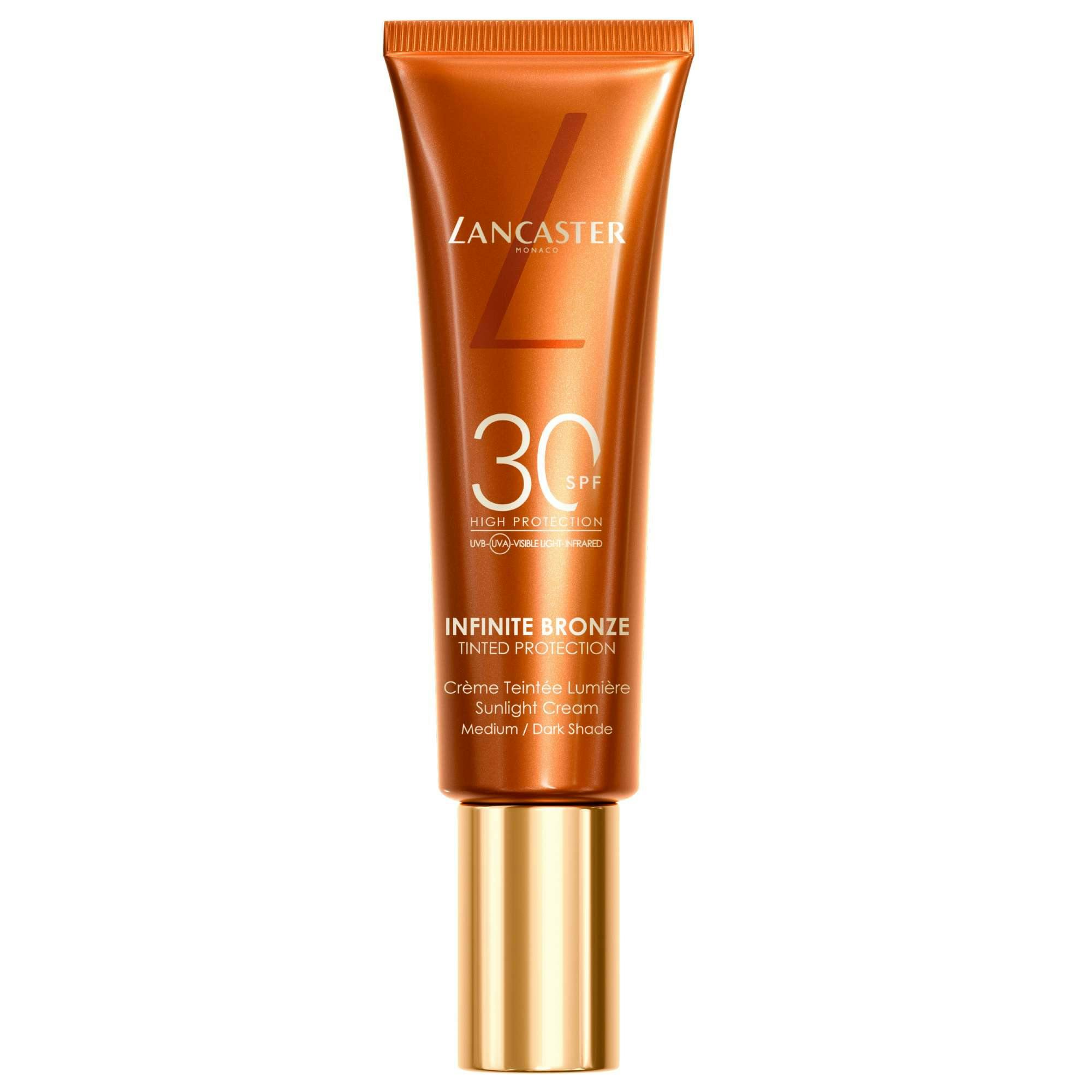 Lancaster Bronze/Cream/Dark Infinite Tinted Protection Sunlight Spf30 - Medium/ Shade