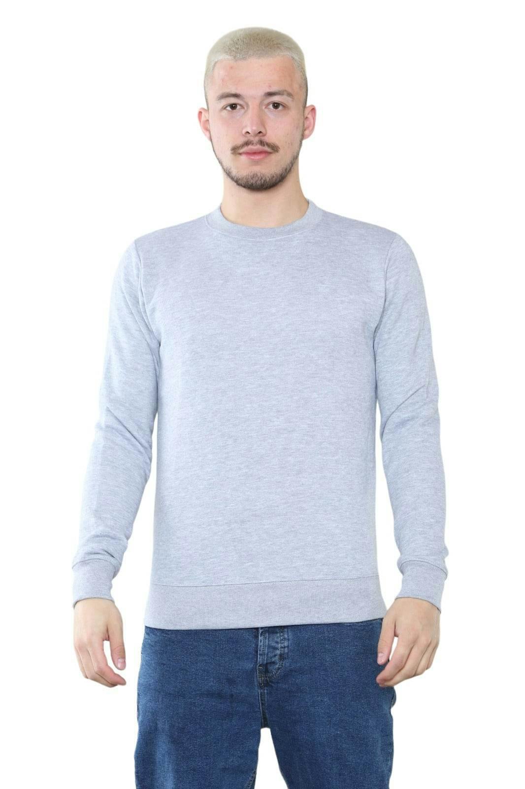 F.f.f.g Men's Light/Grey Classic Sweatshirt - Casual Comfort And Stylish Fit - Xxl