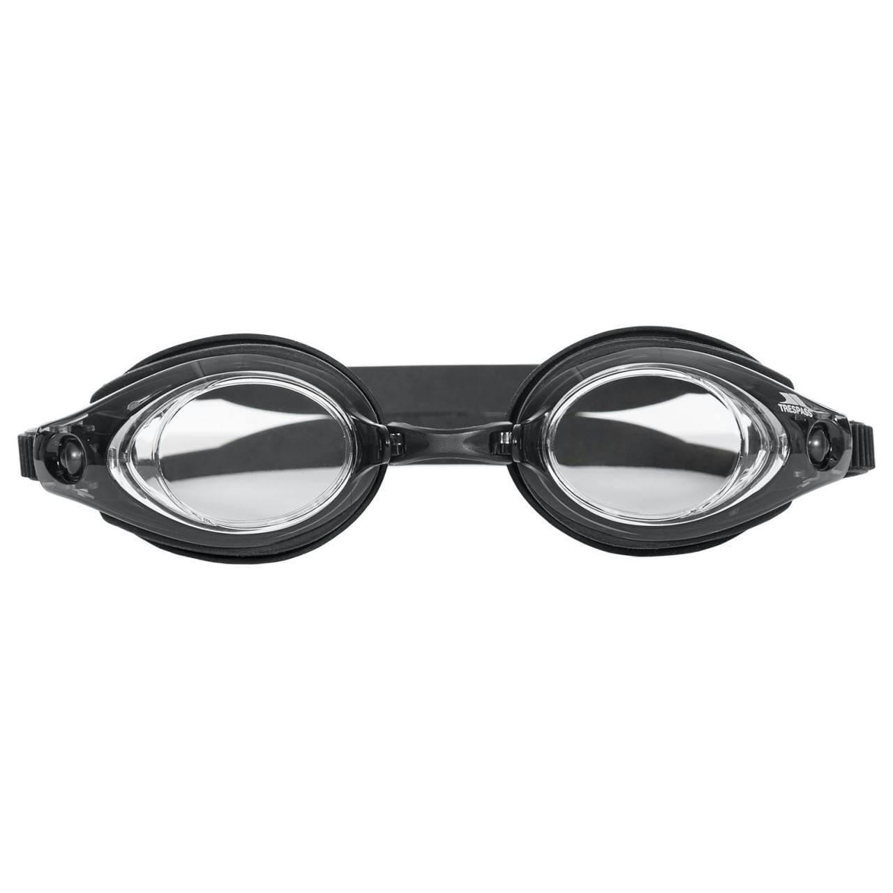 Trespass Black Childrens/Kids Soaker Swimming Goggles - One Size
