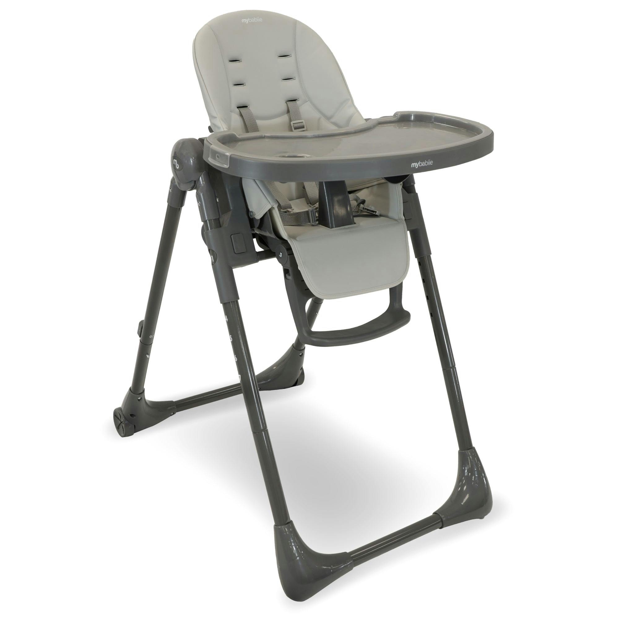 My Babiie Grey Mbhc9 Luxe Highchair From Birth