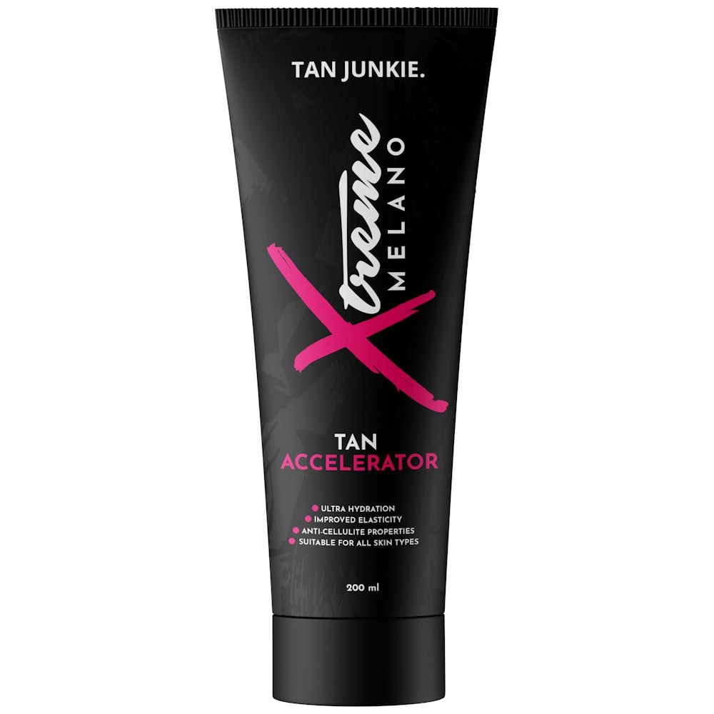 Tan Junkie Cream/Green/Lavender Xtreme Melano Tan Accelerator - Bottle