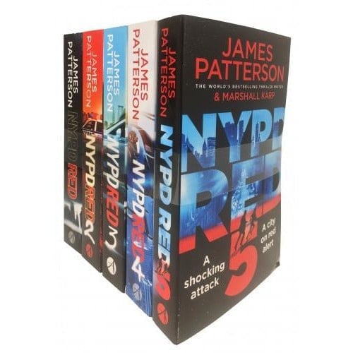 Harper & Headline Red James Patterson Nypd Collection 5 Books Set
