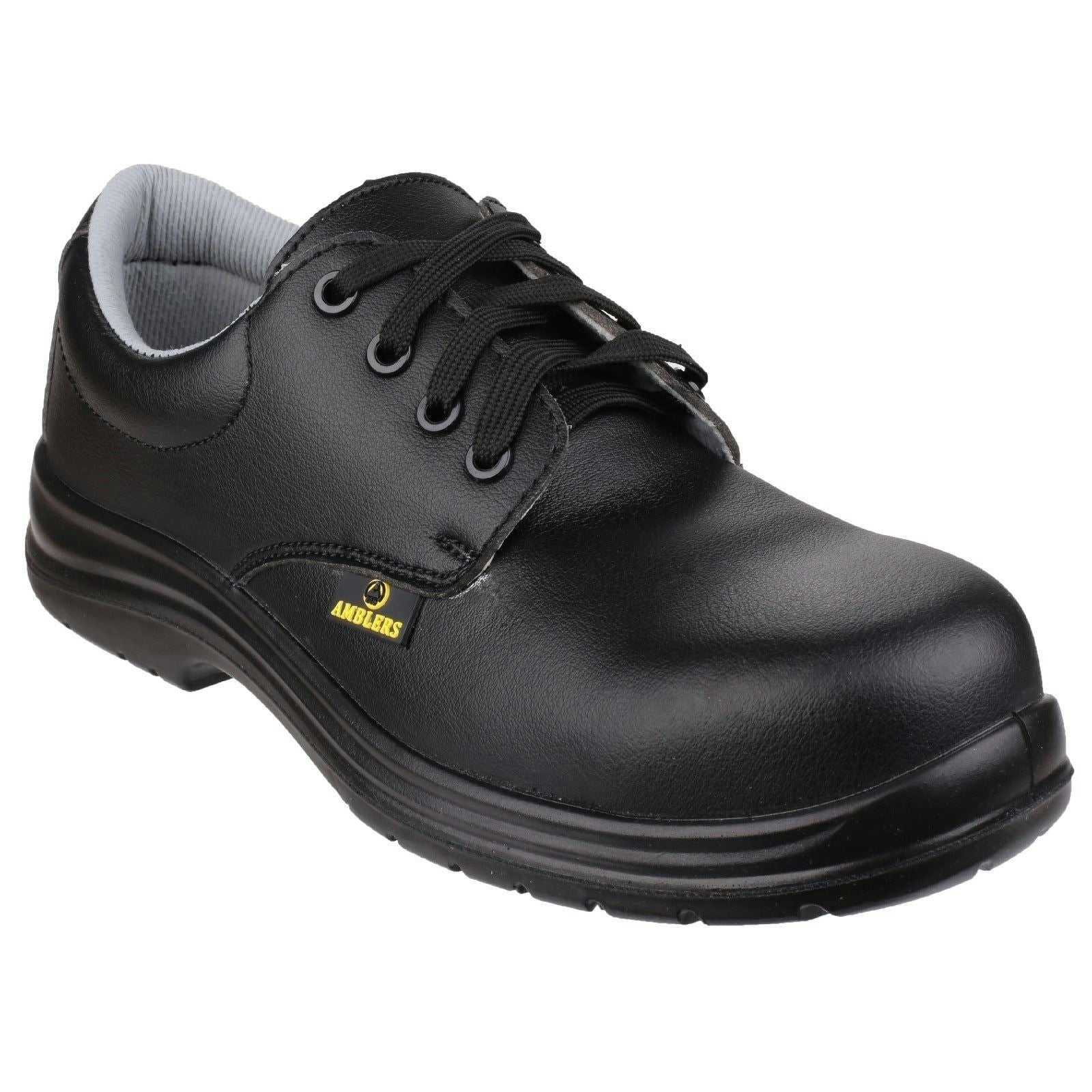 Amblers Safety Black Fs662 Safety Shoes - 4 Uk