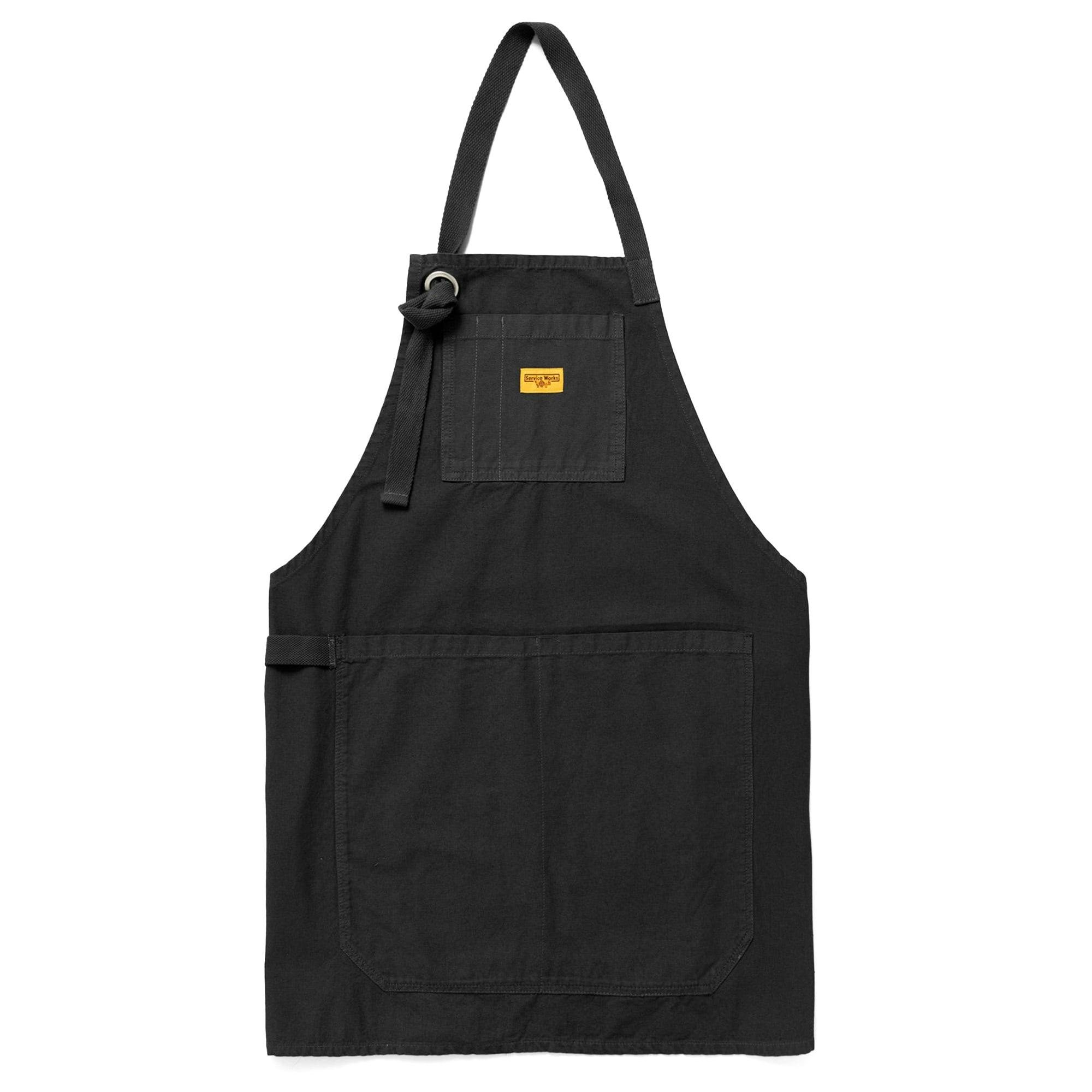 Service Works Black Canvas Apron - One Size - Image 4
