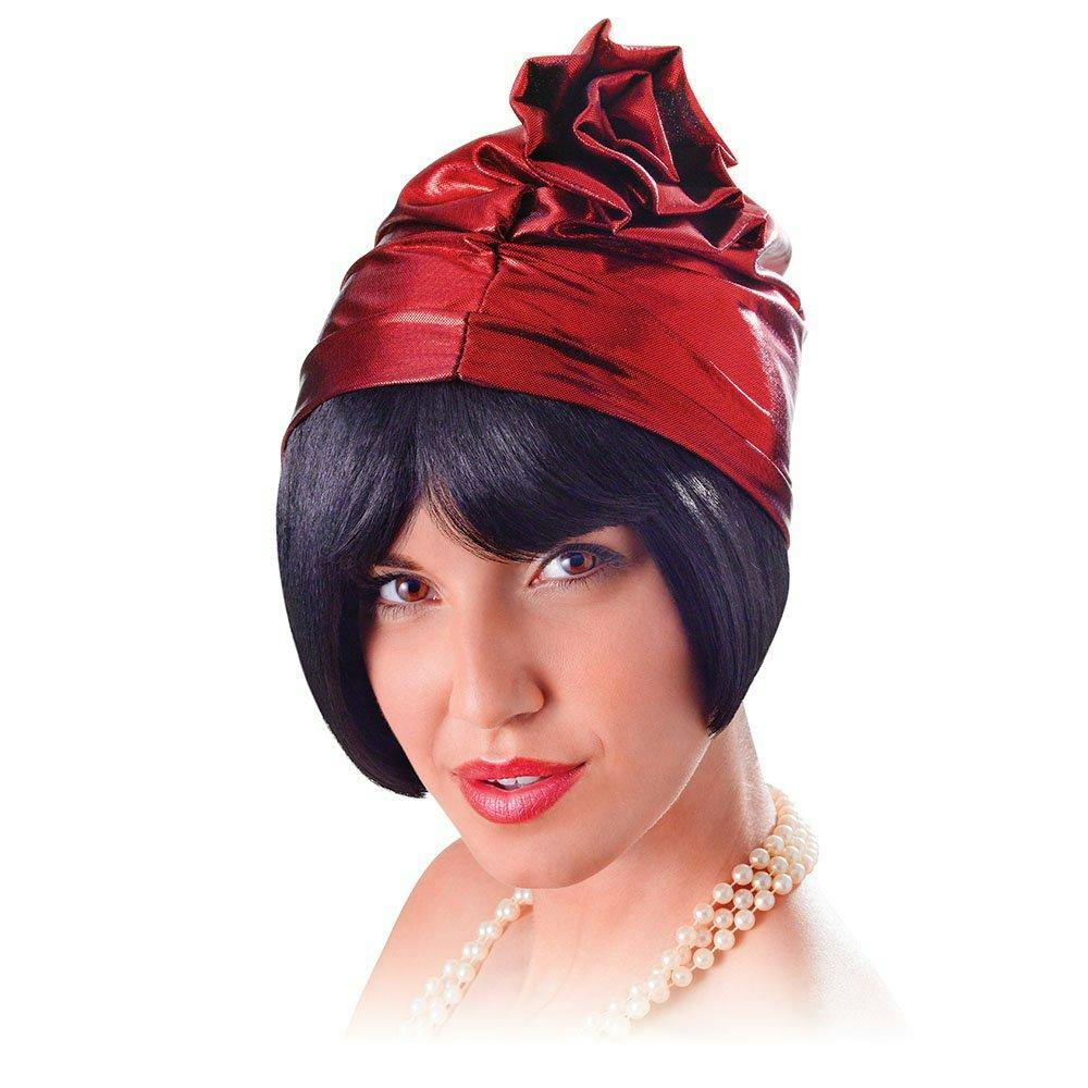 Bristol Novelty Unisex Red Adults Cloche Hat - One Size