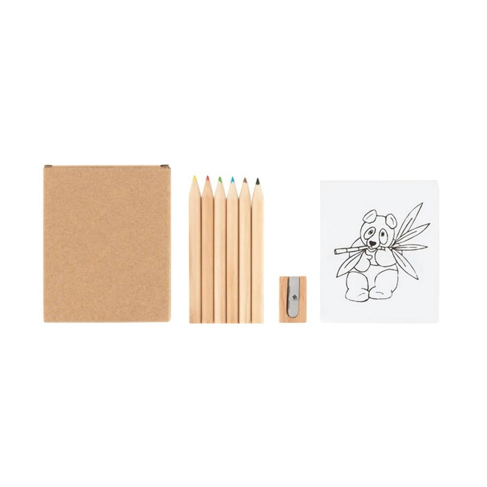 Midocean Beige Little Vangogh Colouring Set