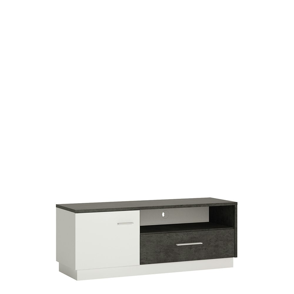 Rackhams Zingaro 1 Door 1 Drawer Tv Cabinet - 1
