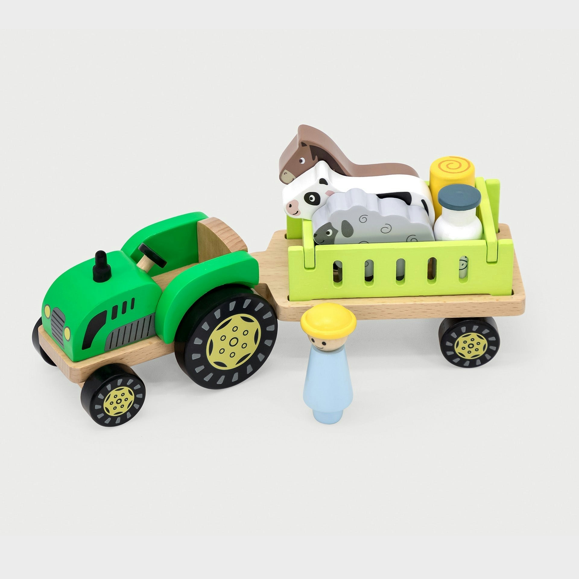 Viga Green Farm Tractor