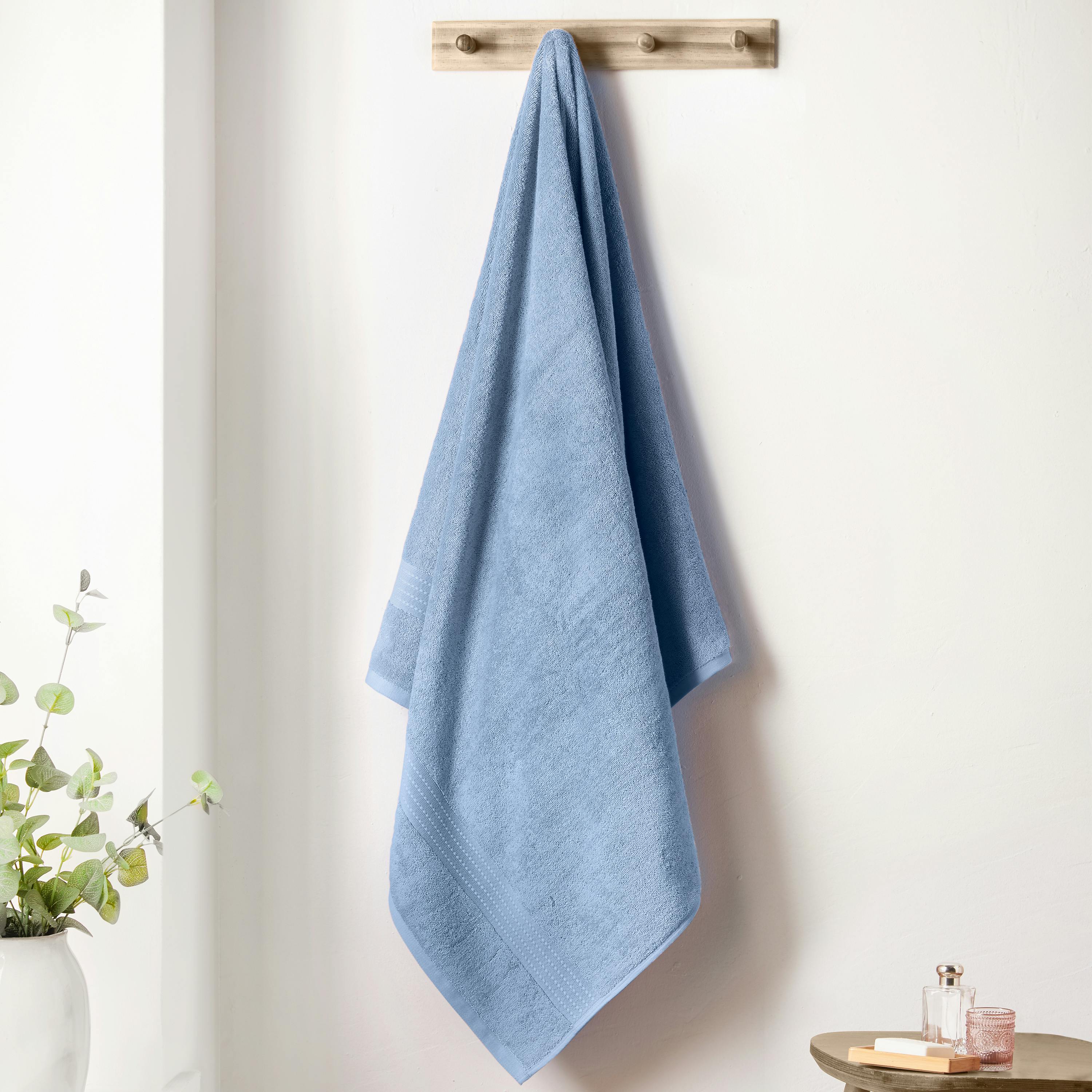 Bianca Blue Supima Cotton Towel - Hand Towel