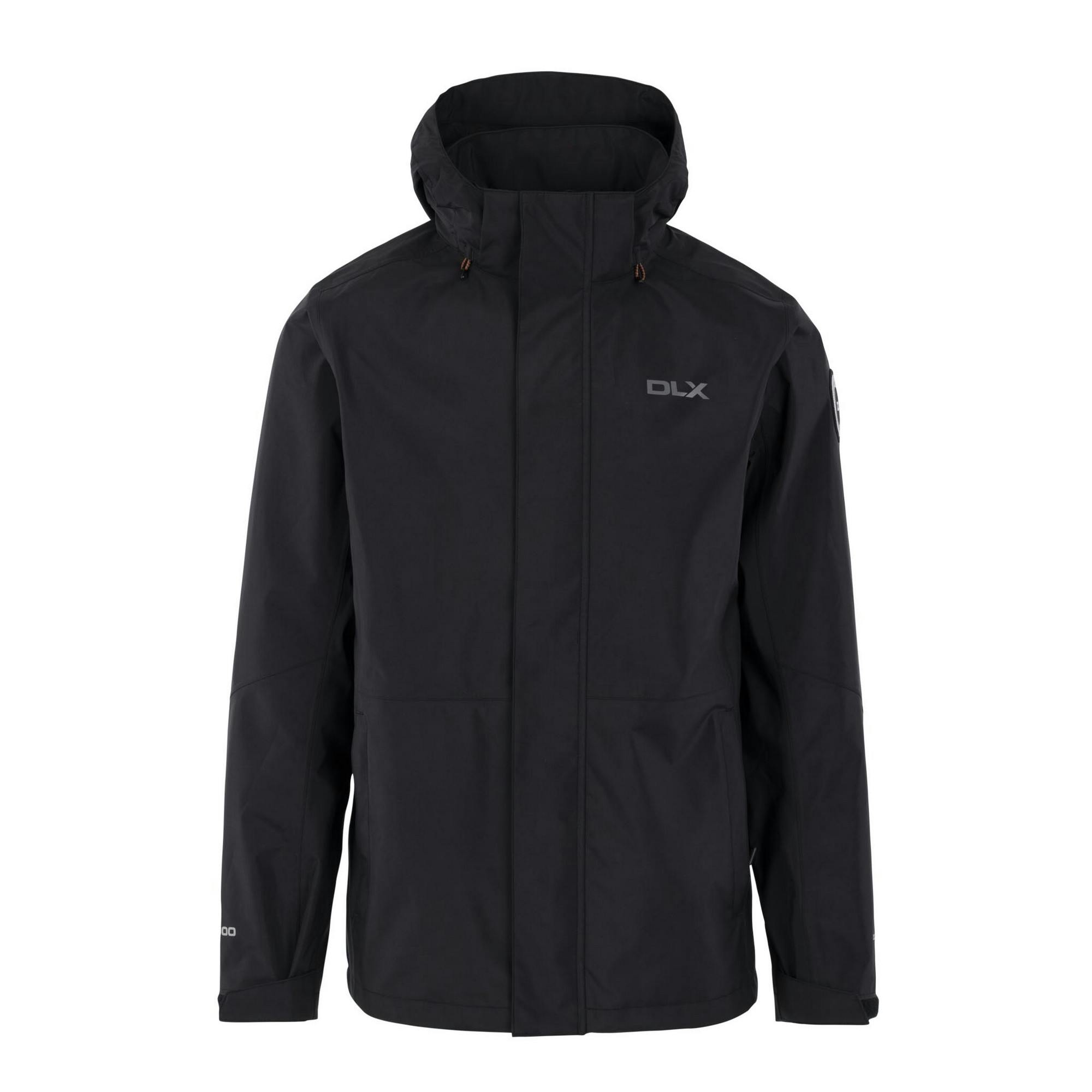 Trespass Men's Black Dlx Cyril Waterproof Jacket - M - 100% Mixed