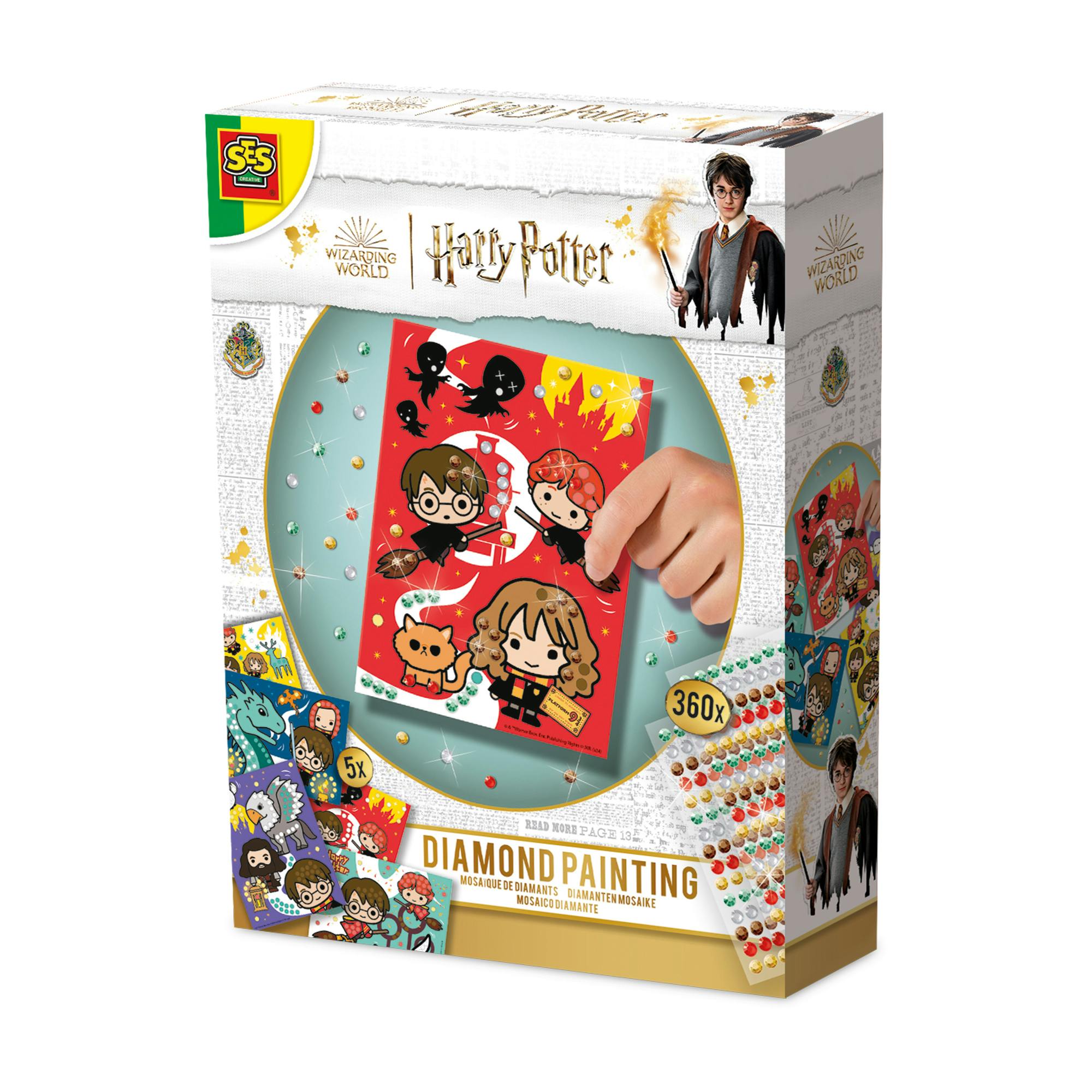 SES Creative - Harry Potter - Diamond Painting Art Set - Kids Mosaic Craft Kit - Image 3