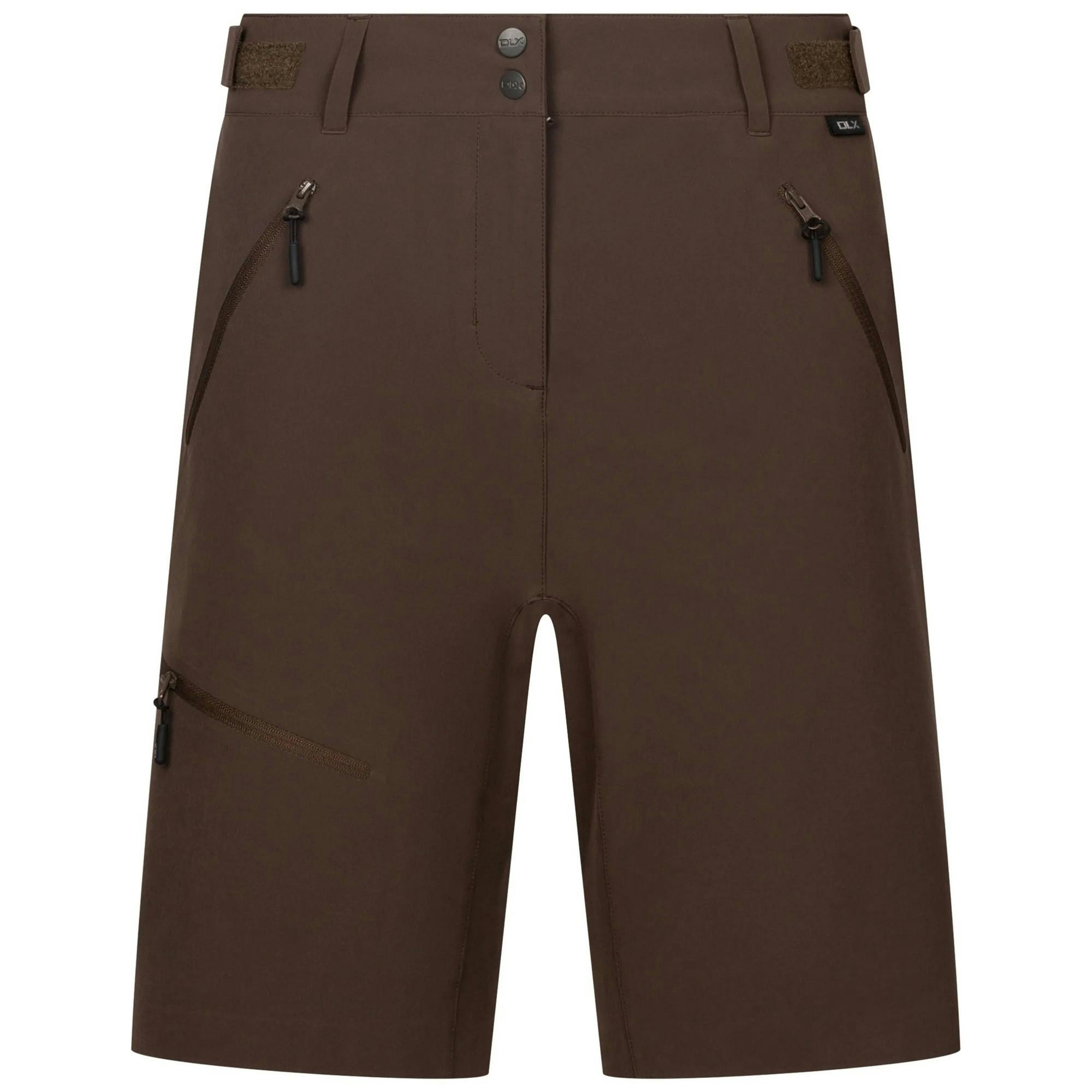 Trespass Women's Jocelyn Dlx Cargo Shorts - Peat - Xs - Peat - 100% Polyester