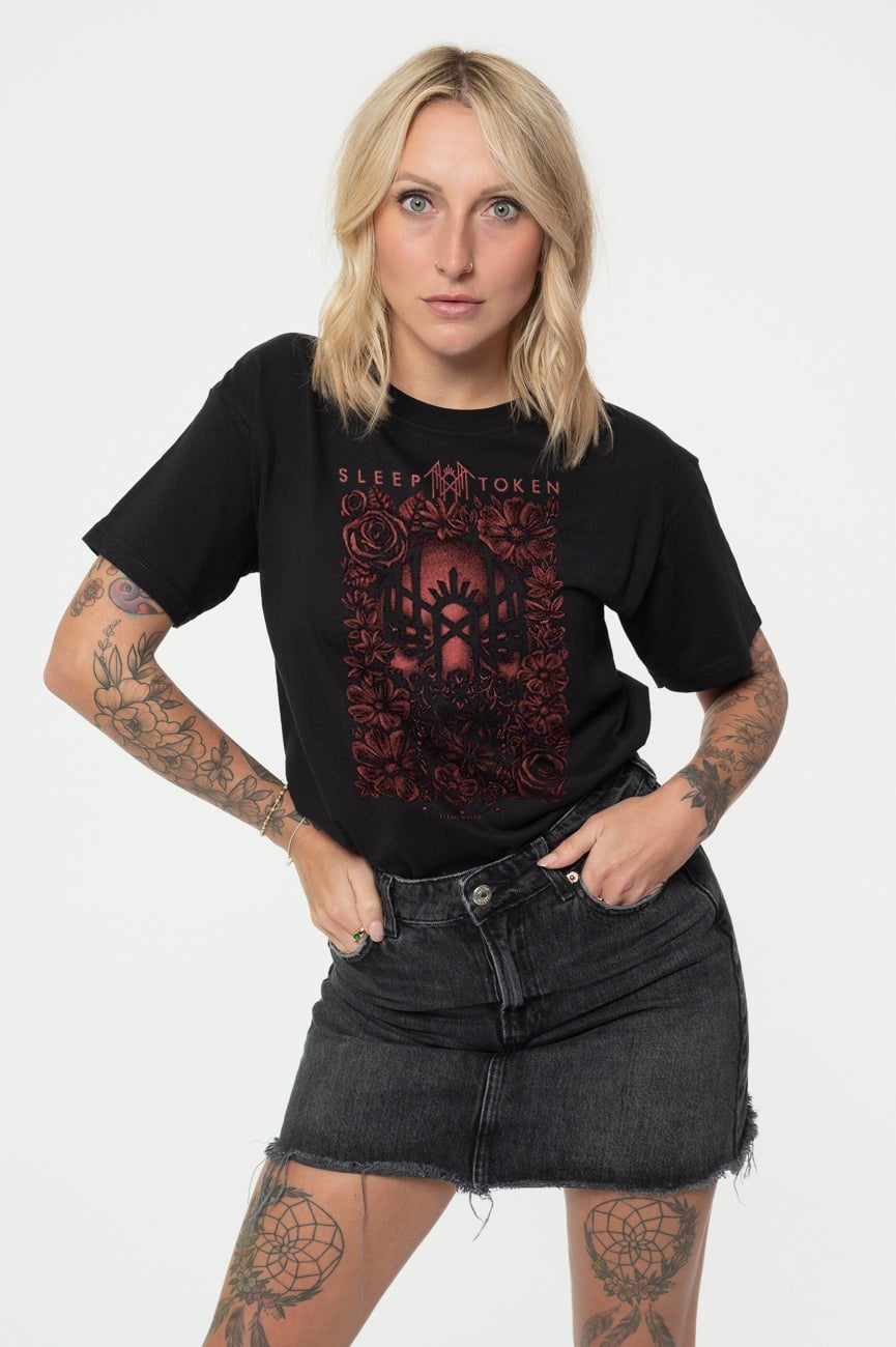 Paradiso Clothing Unisex Black Paradiso Sleep Token The Heart T Shirt - Xl