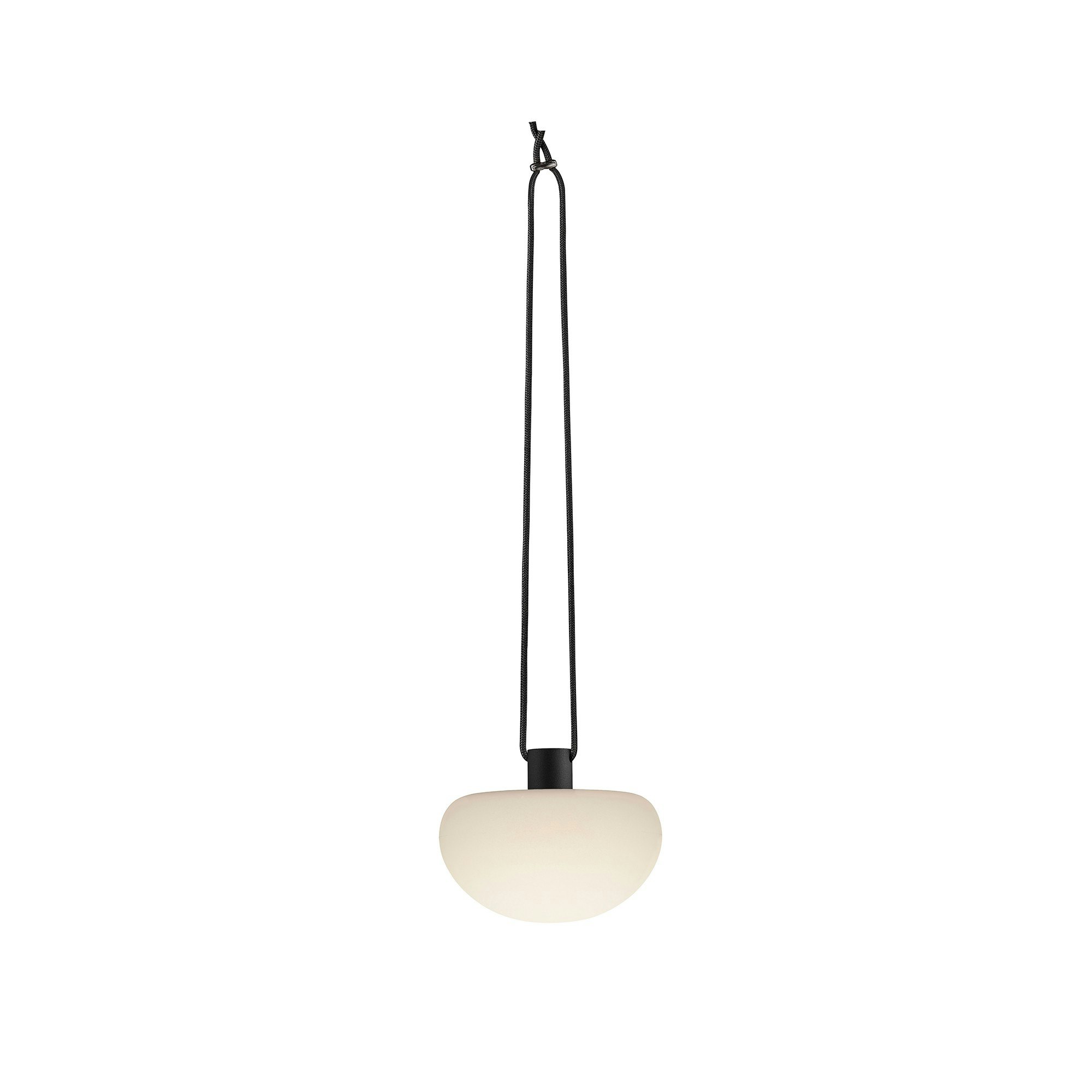 Rackhams Light/White Sponge Pendant | Battery | - 1