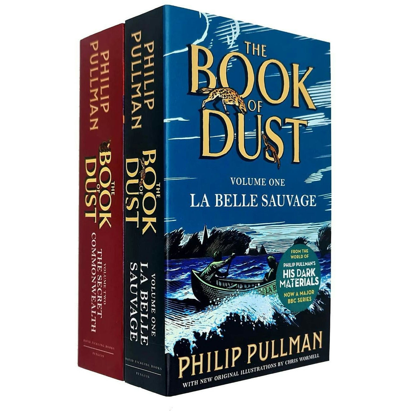 Penguin Philip Pullman Book Of Dust 2 Books Collection Set La Belle Sauvage And The Secret Commonwealth