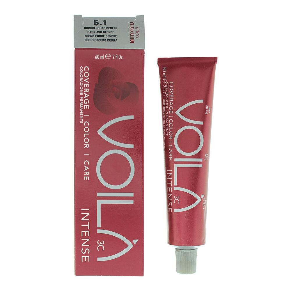 Intercosmo Voilà Dark 3C Intense 6.1 Ash Blonde Hair Colour 60Ml