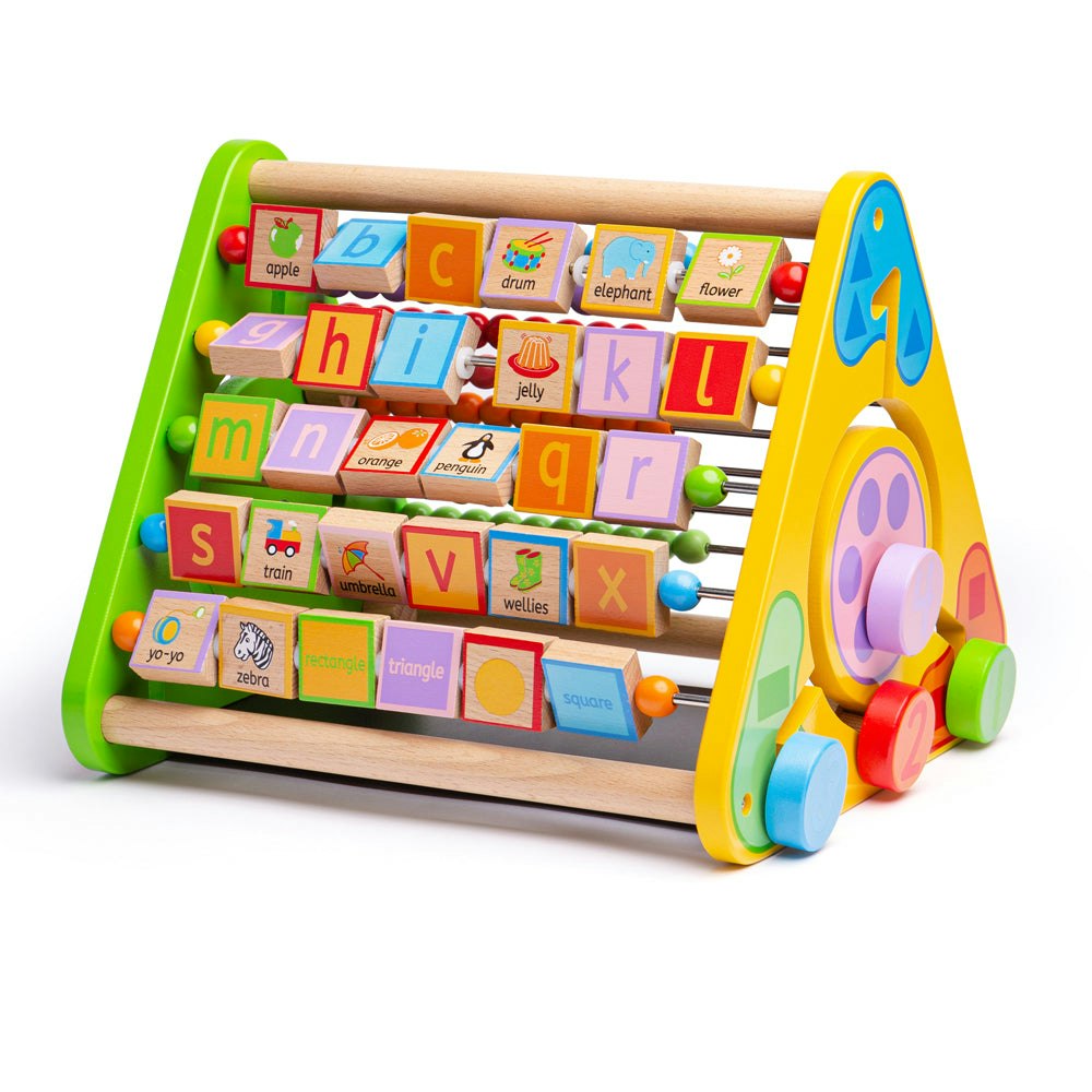 Bigjigs Toys Wooden Early Learning Activity Centre