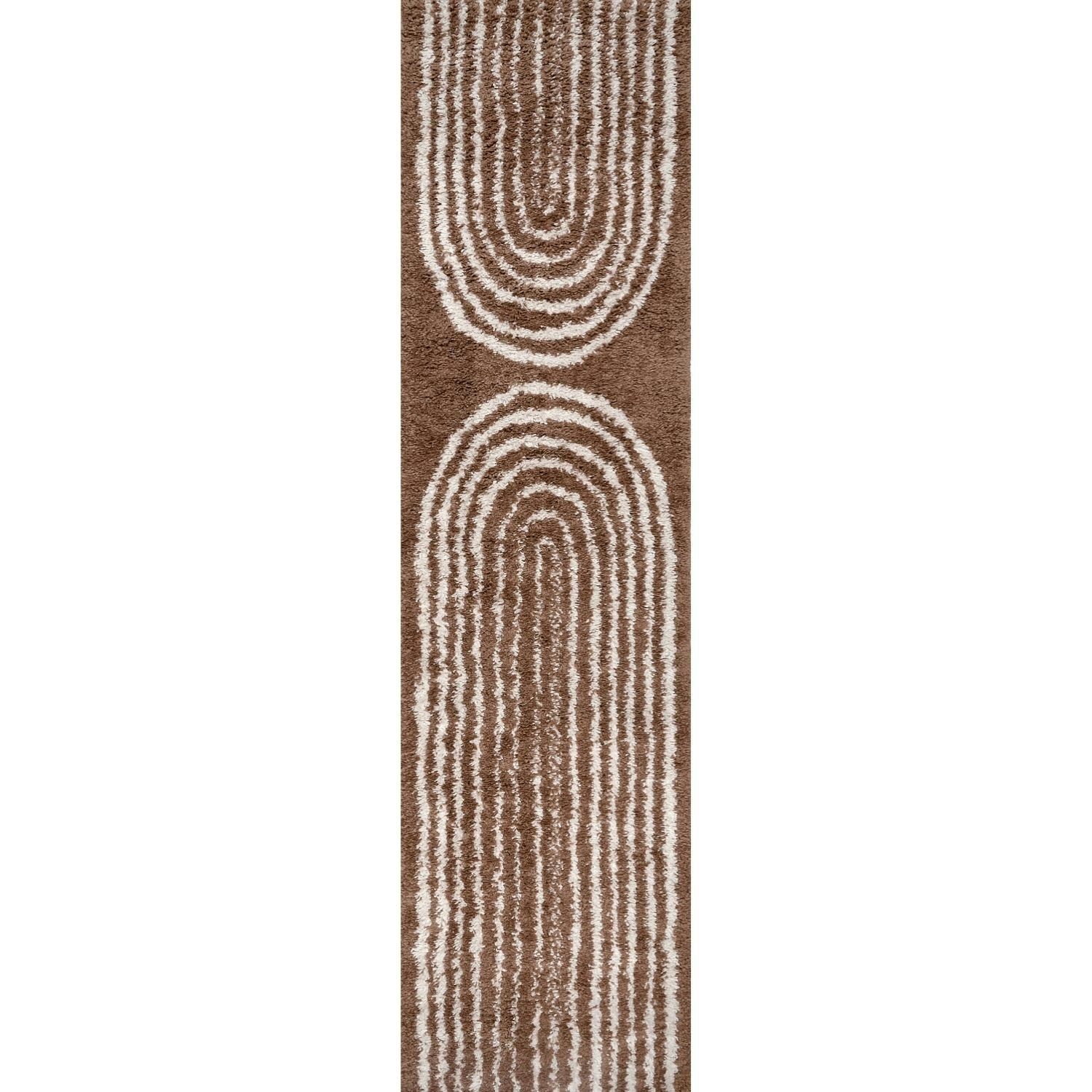 Rackhams Moodi Shaggy Terra Tawny Rug - 80X300 Cm