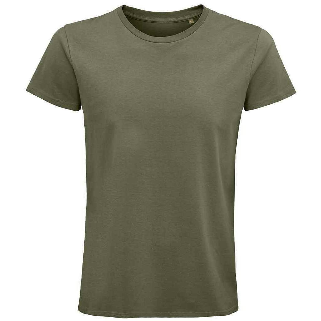SOLS Unisex Adult Pioneer Organic T-Shirt (Khaki) - Size Medium - Image 2
